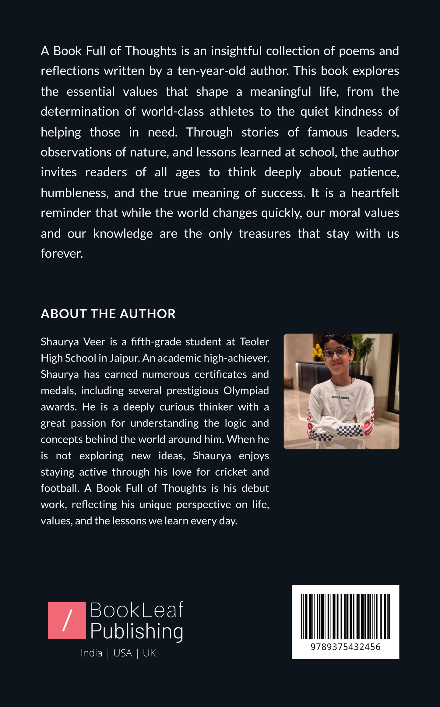 A Book Full Of Thoughts