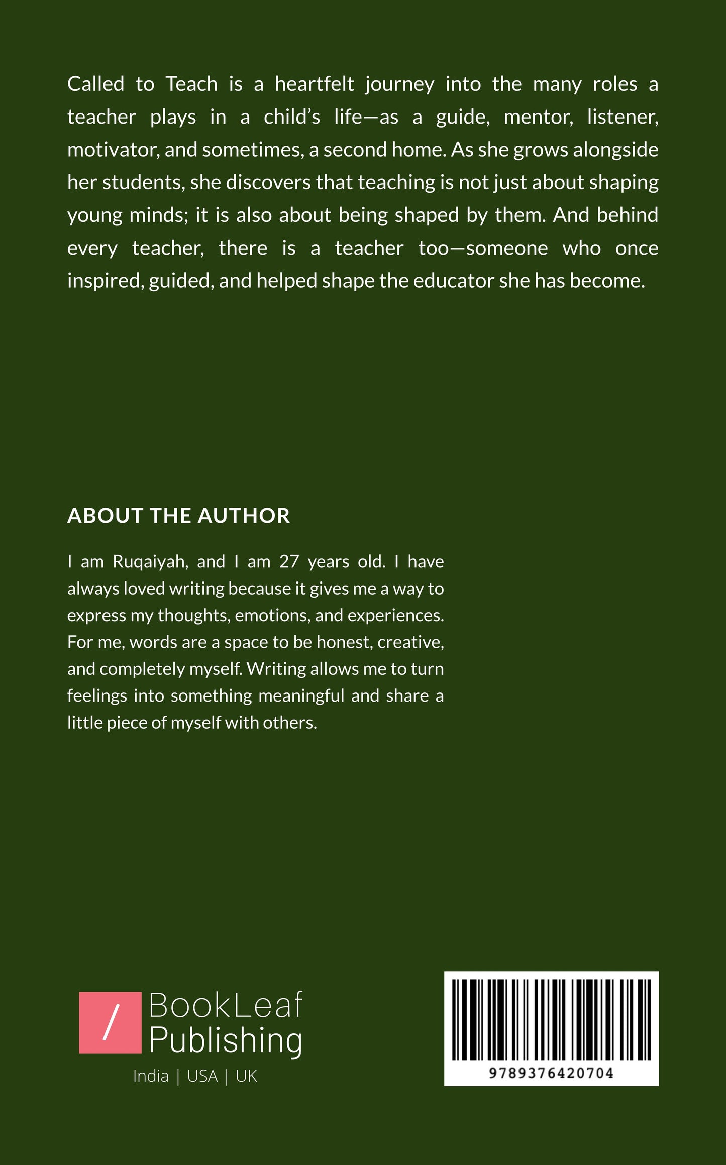 Called to Teach