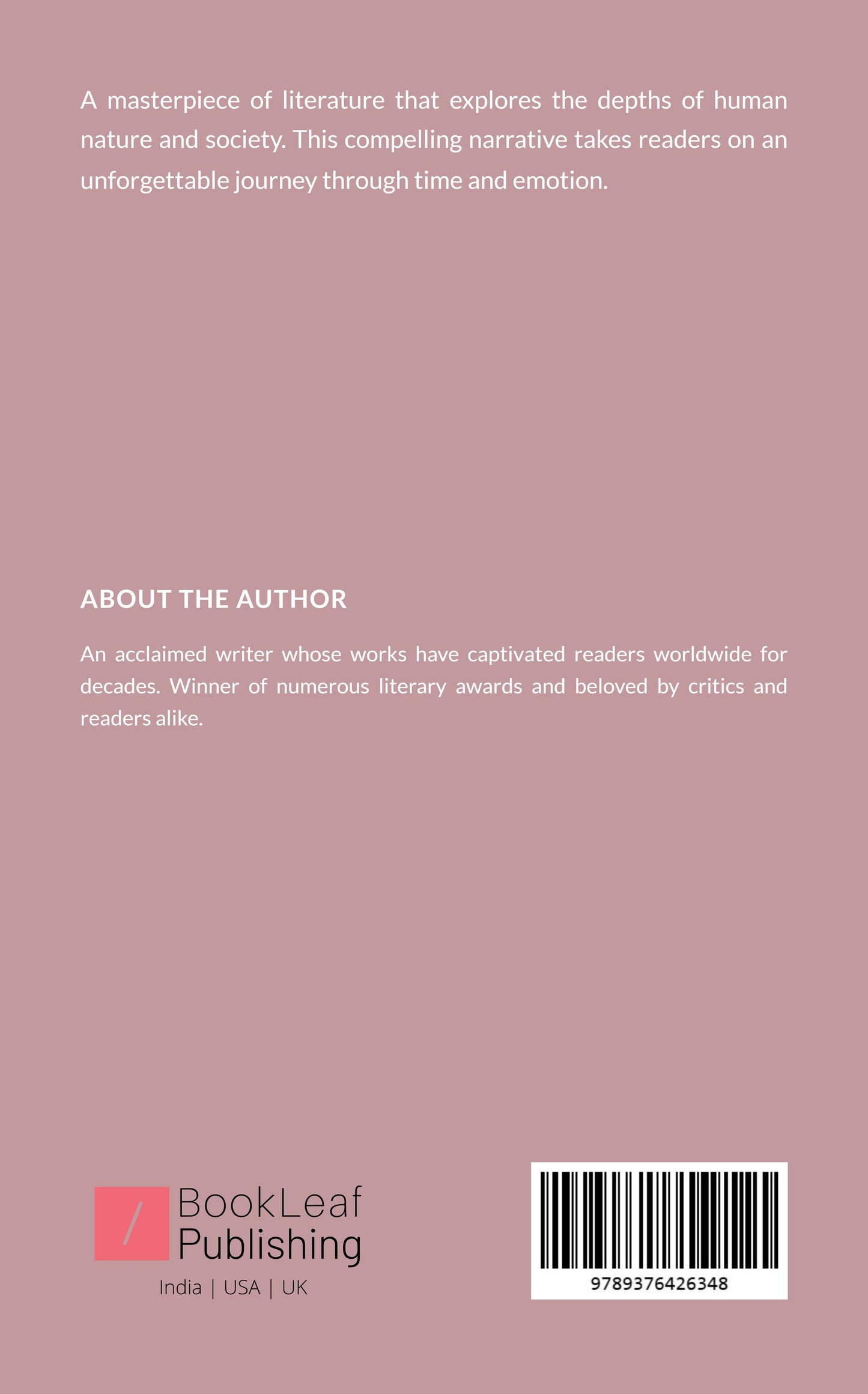 Memoir of the Stanger