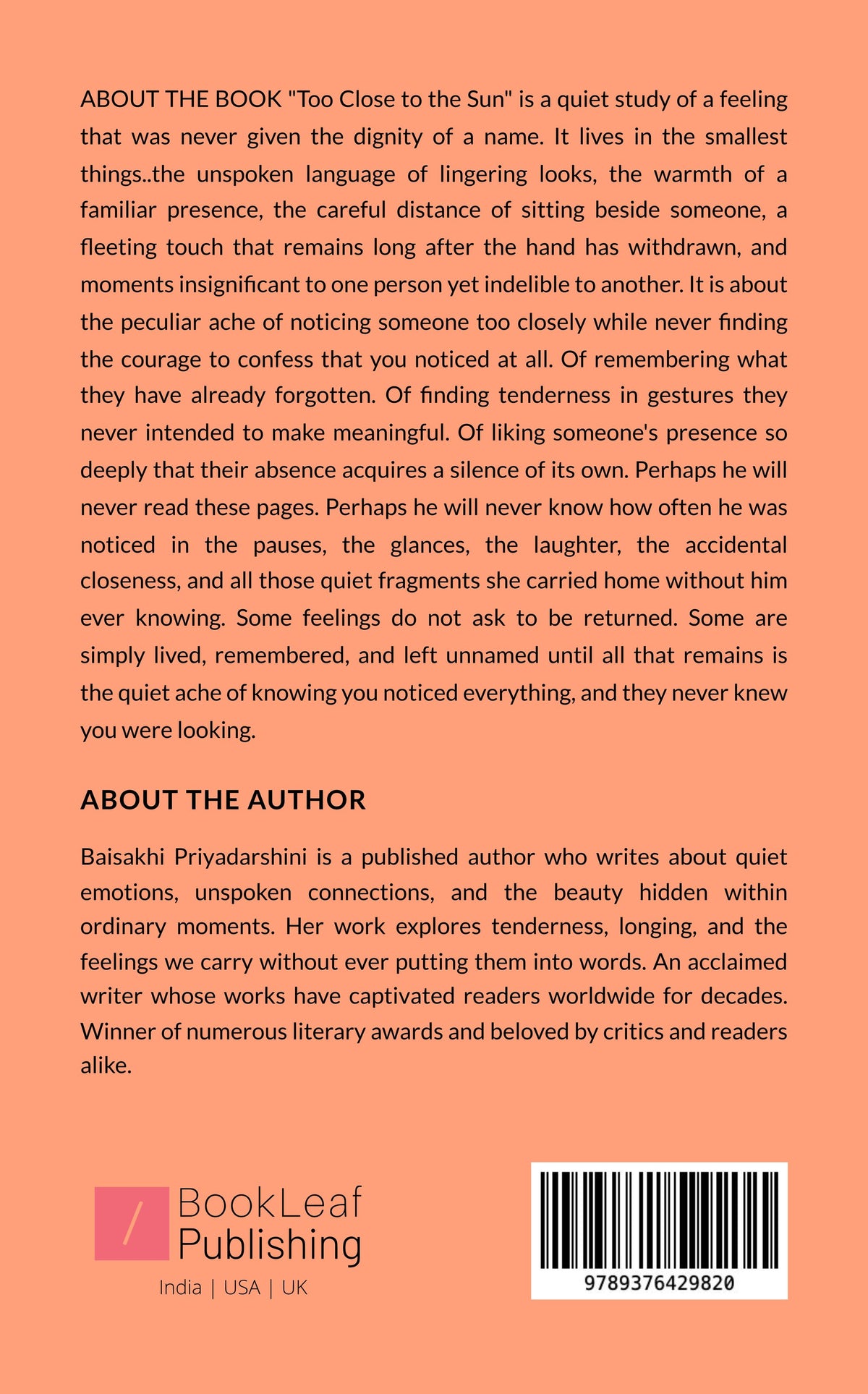 Too Close to the Sun