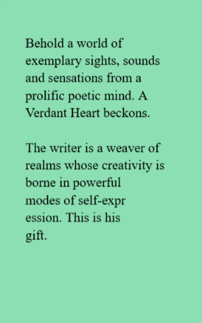 A Verdant Heart
