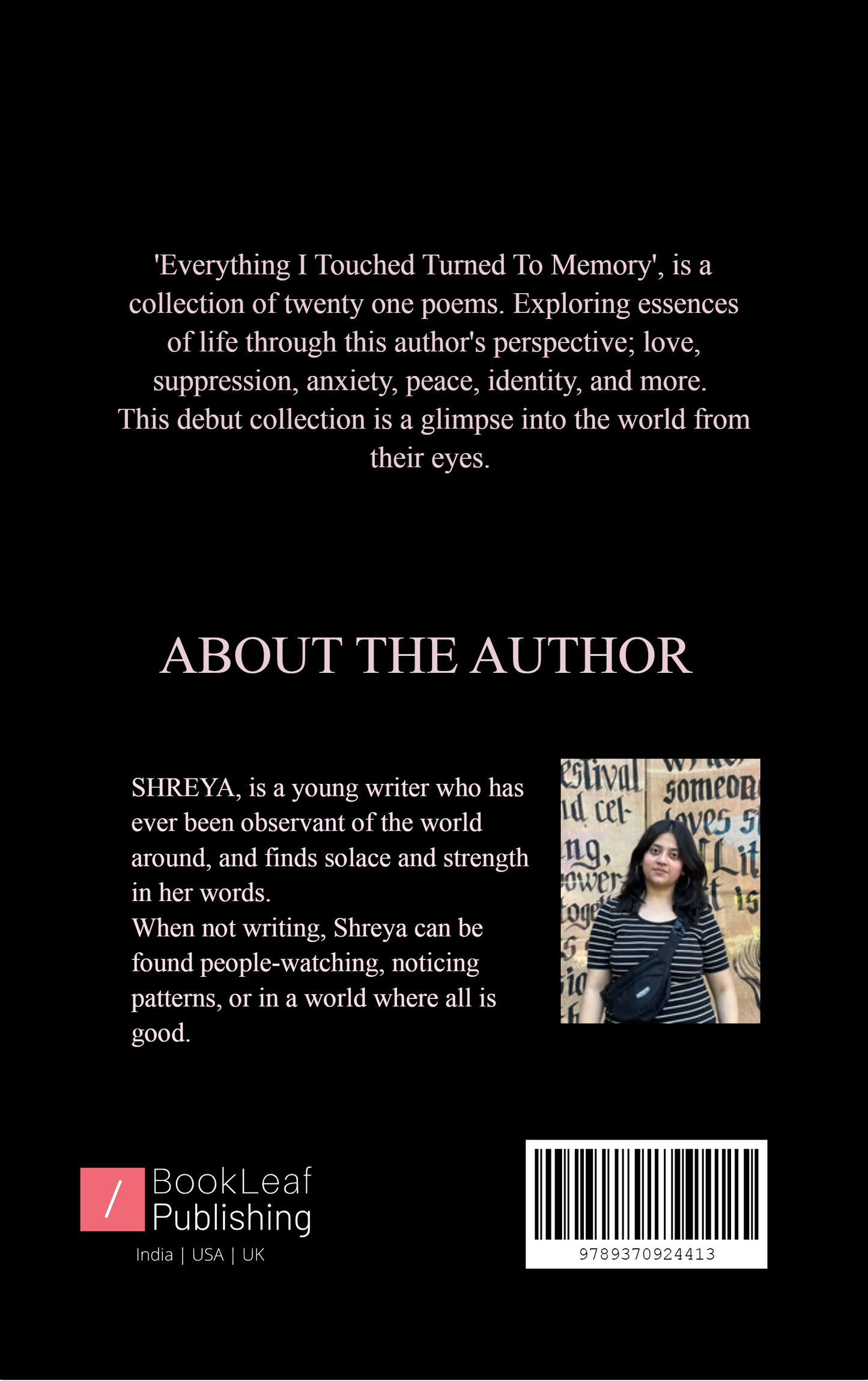 Everything I Touched Turned To Memory