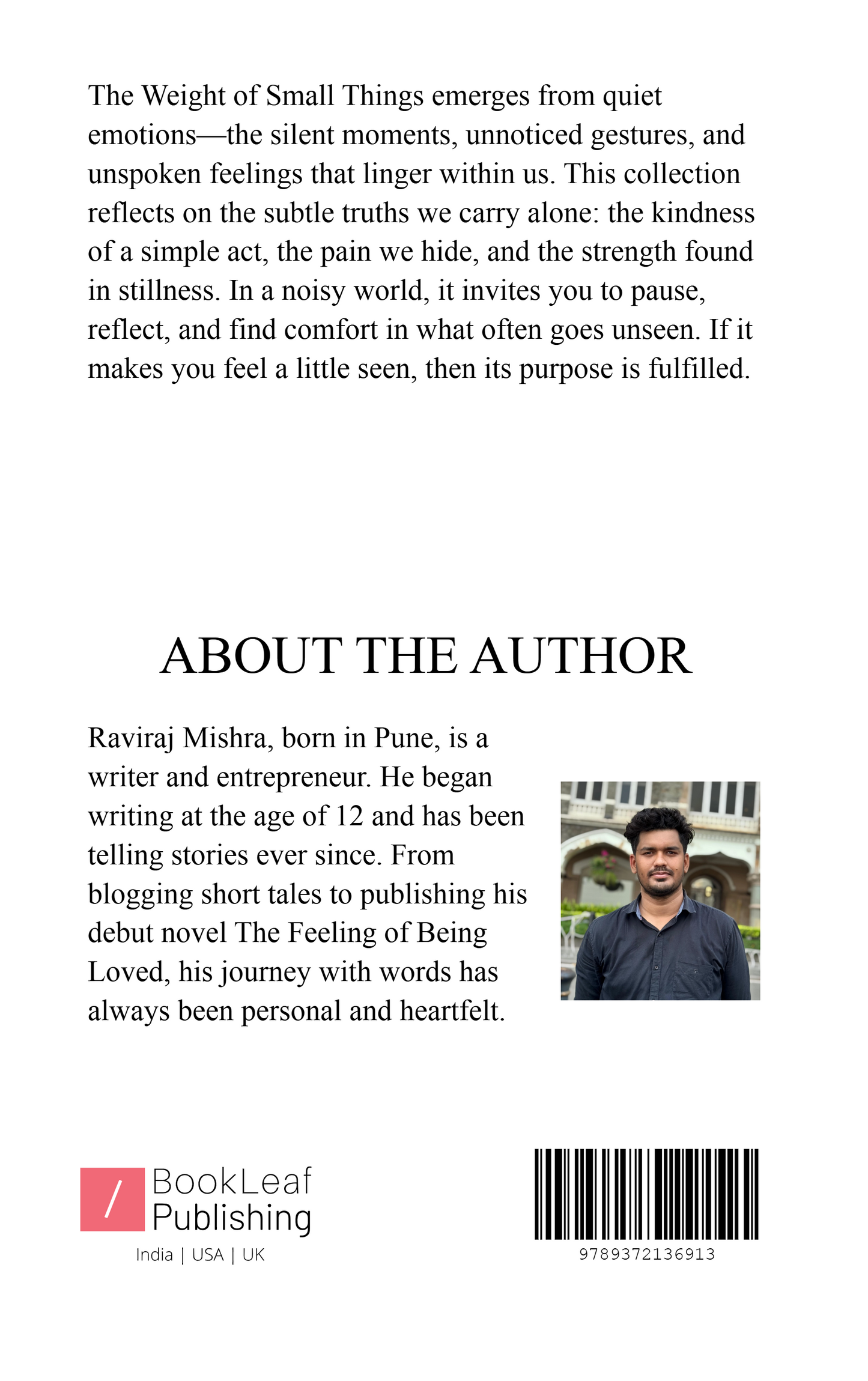 The Weight of Small Things