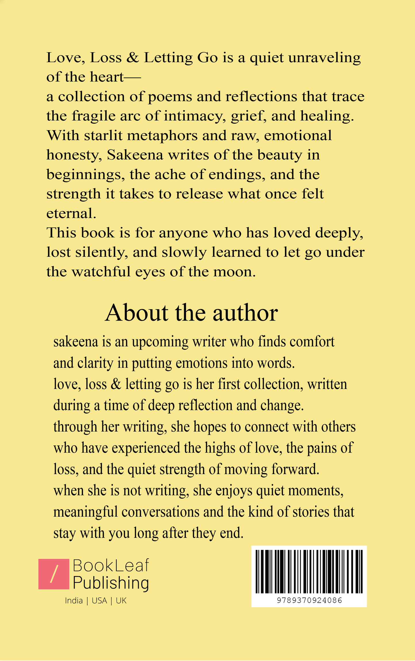 Love, Loss & Letting Go