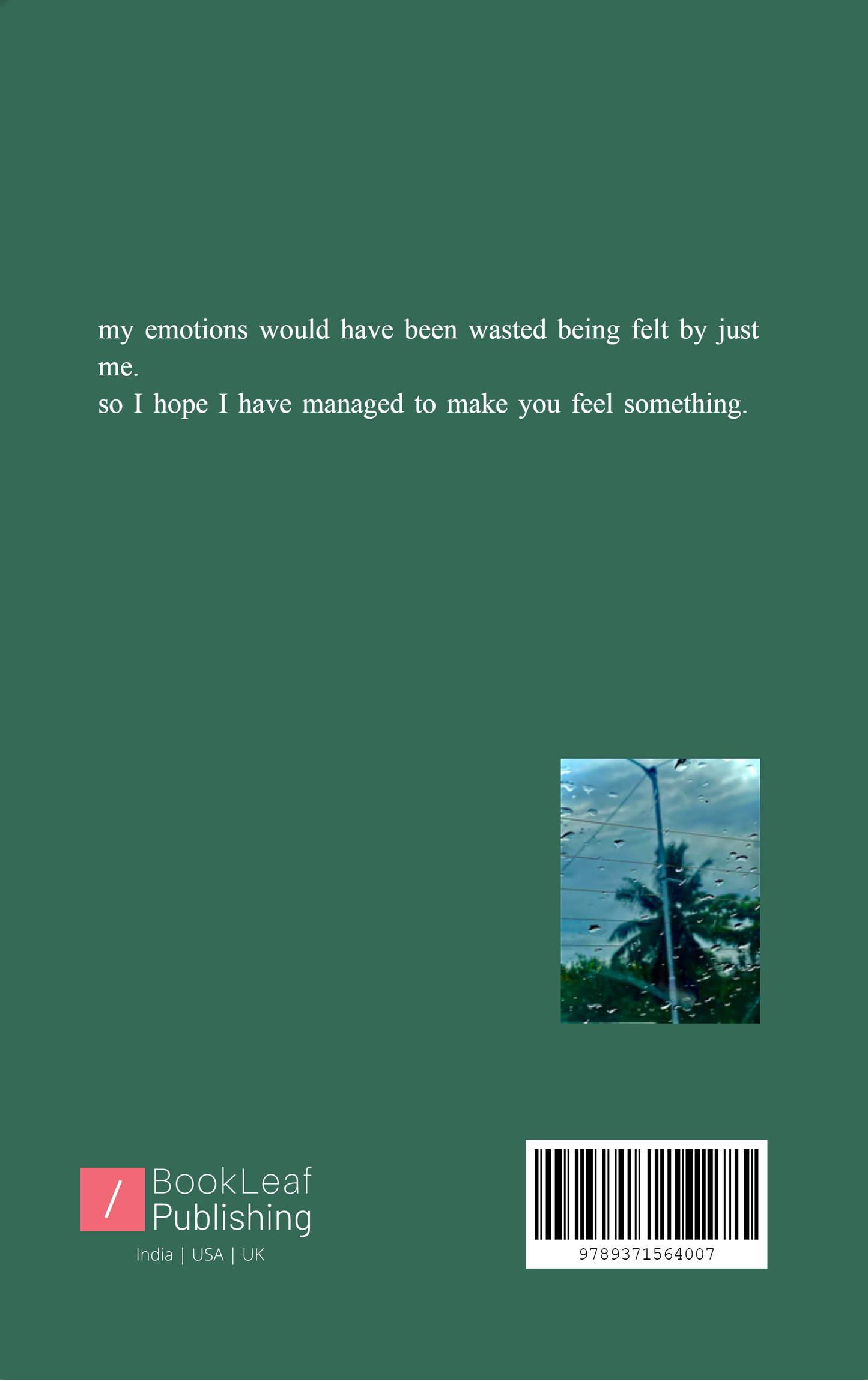 The Flowers In My Chest