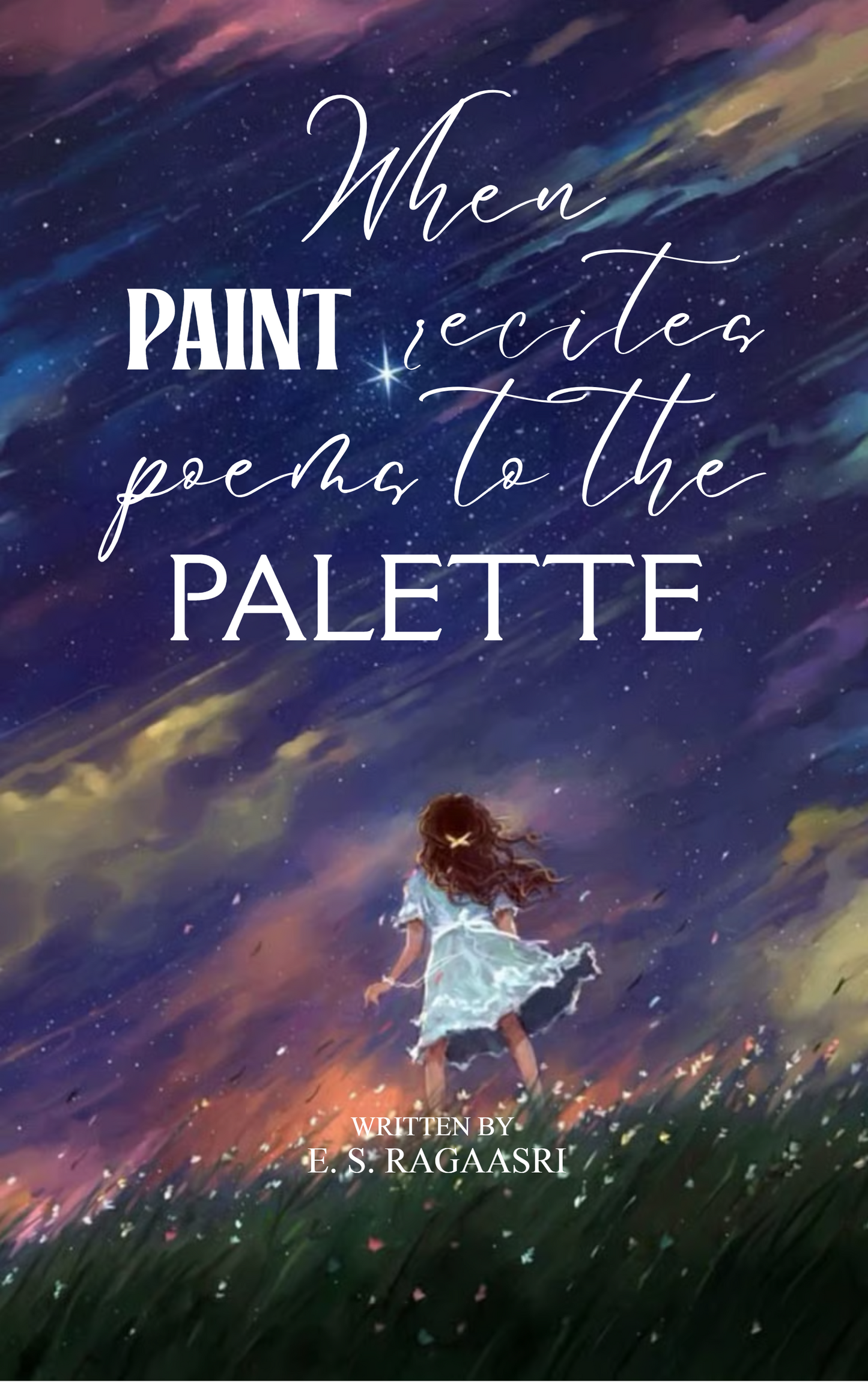 When paint recites poems to the palette