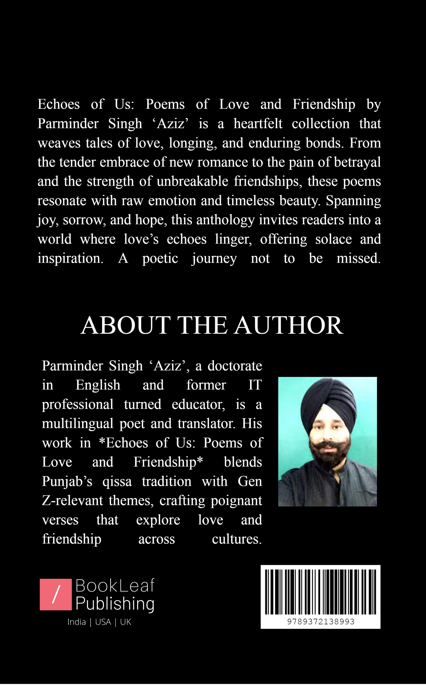 Echoes of Us: Poems of Love and Friendship