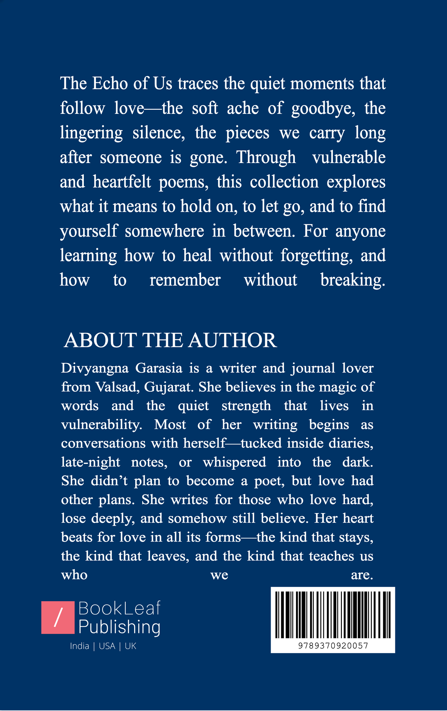 The Echo of Us