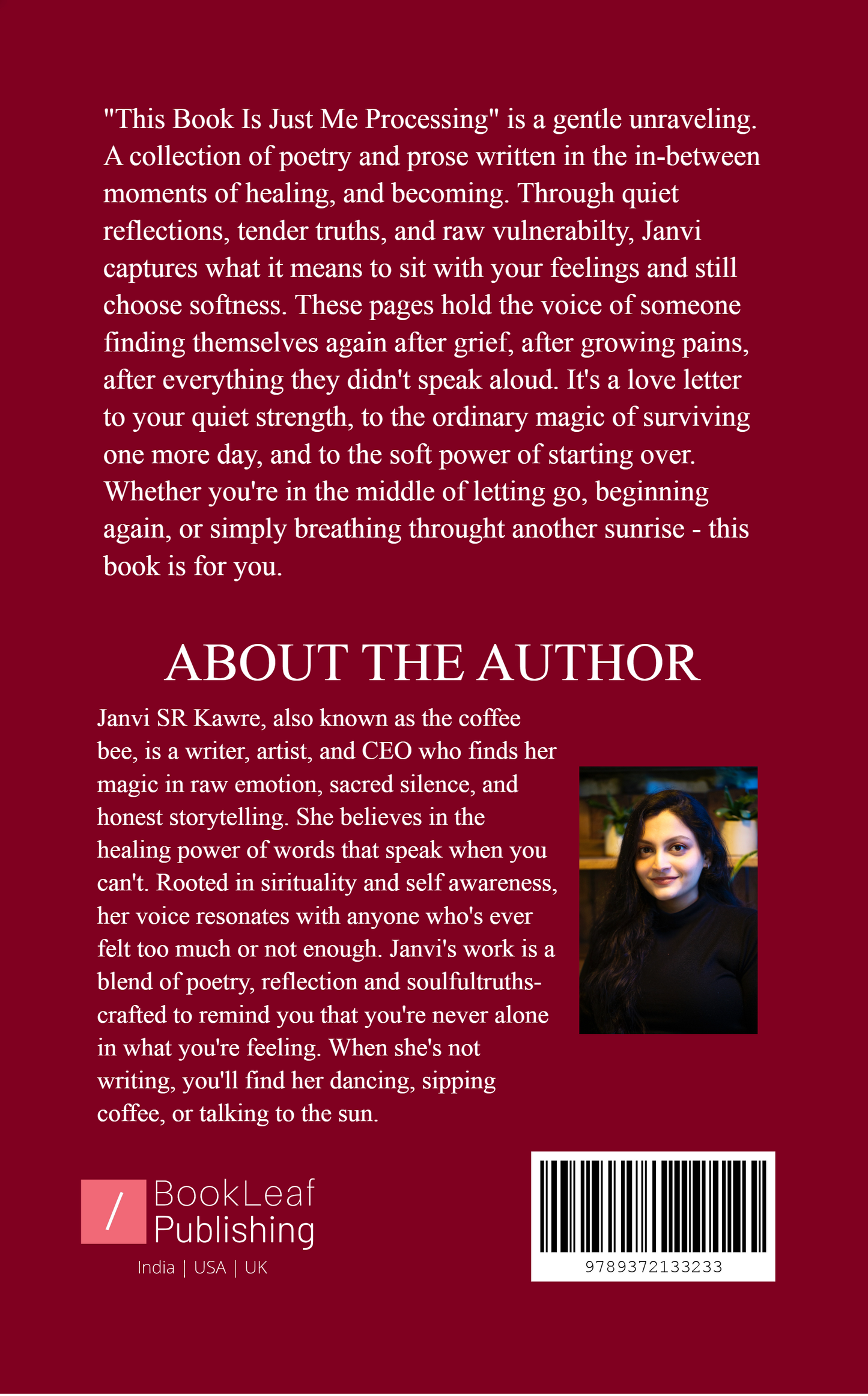 This book is just me processing