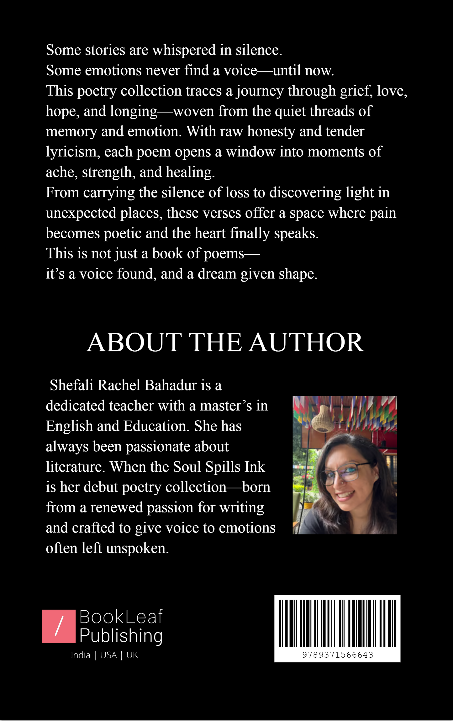 When the Soul Spills Ink