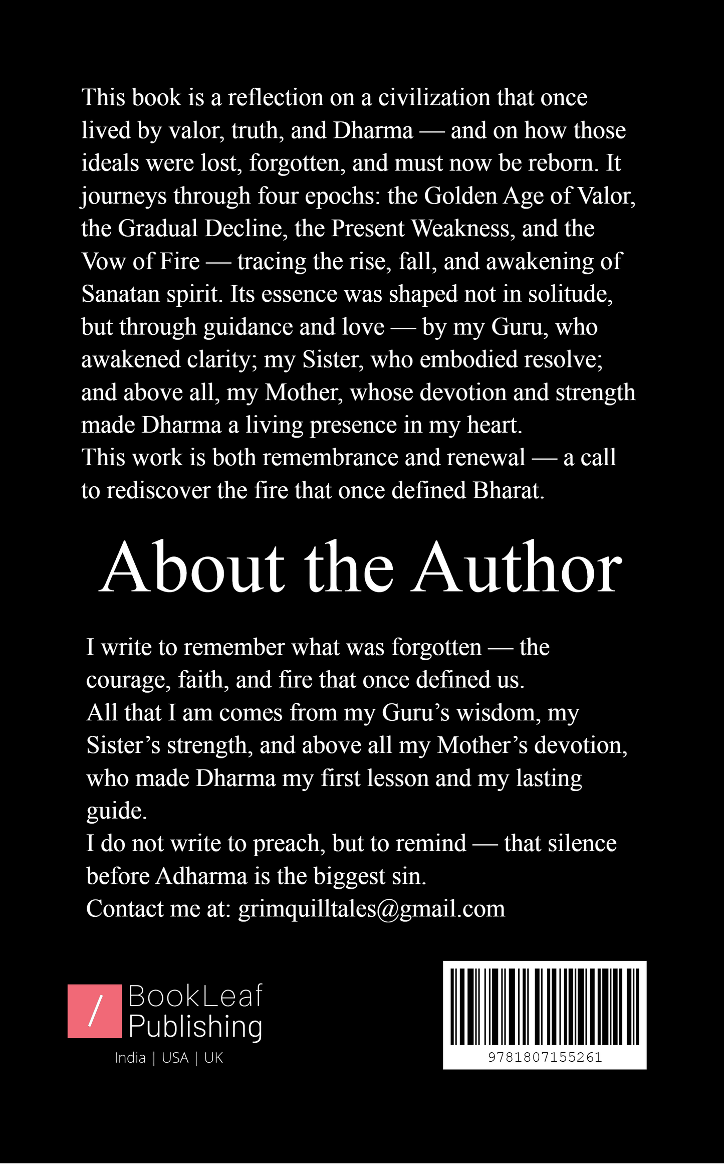 Awakening of the warrior: Dharma Redefined