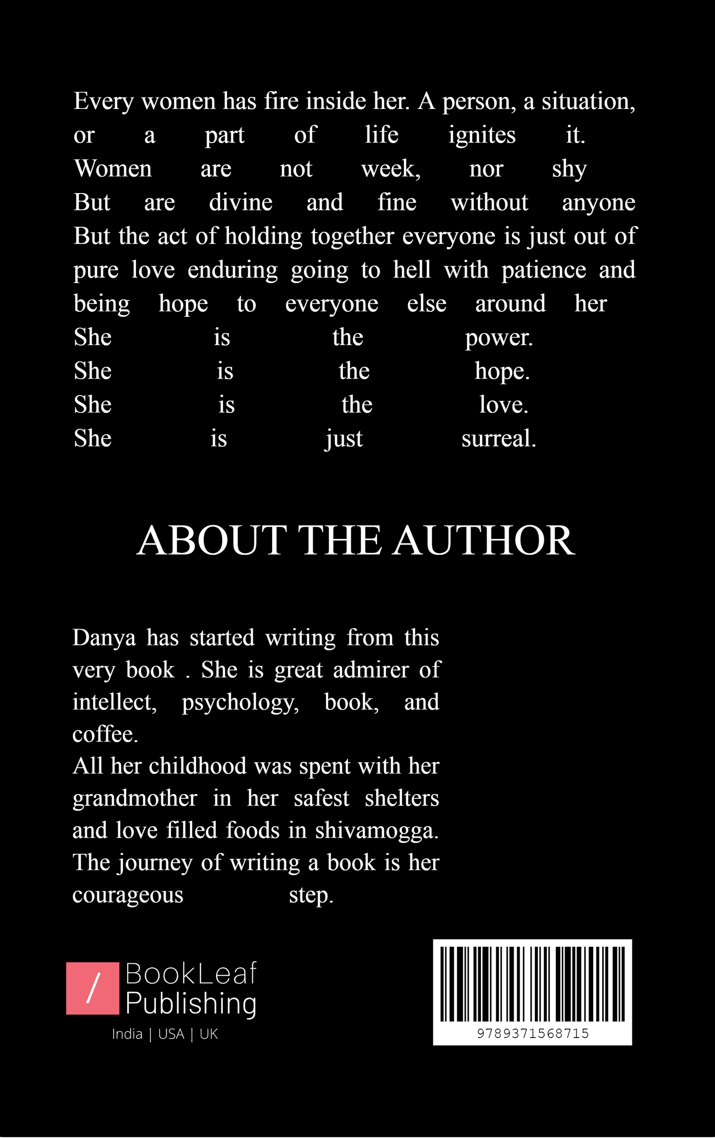 SHE IS ?