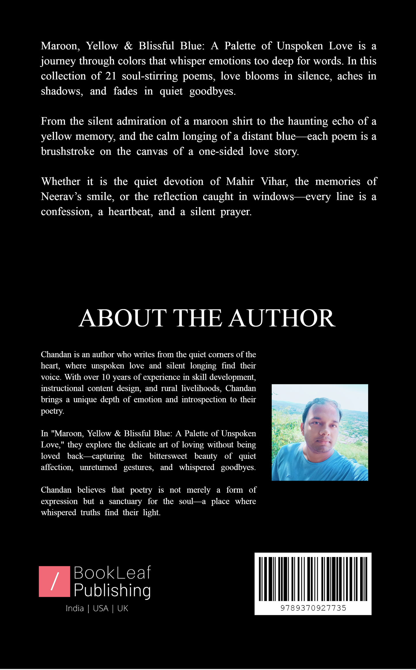 Maroon, Yellow & Blissful Blue