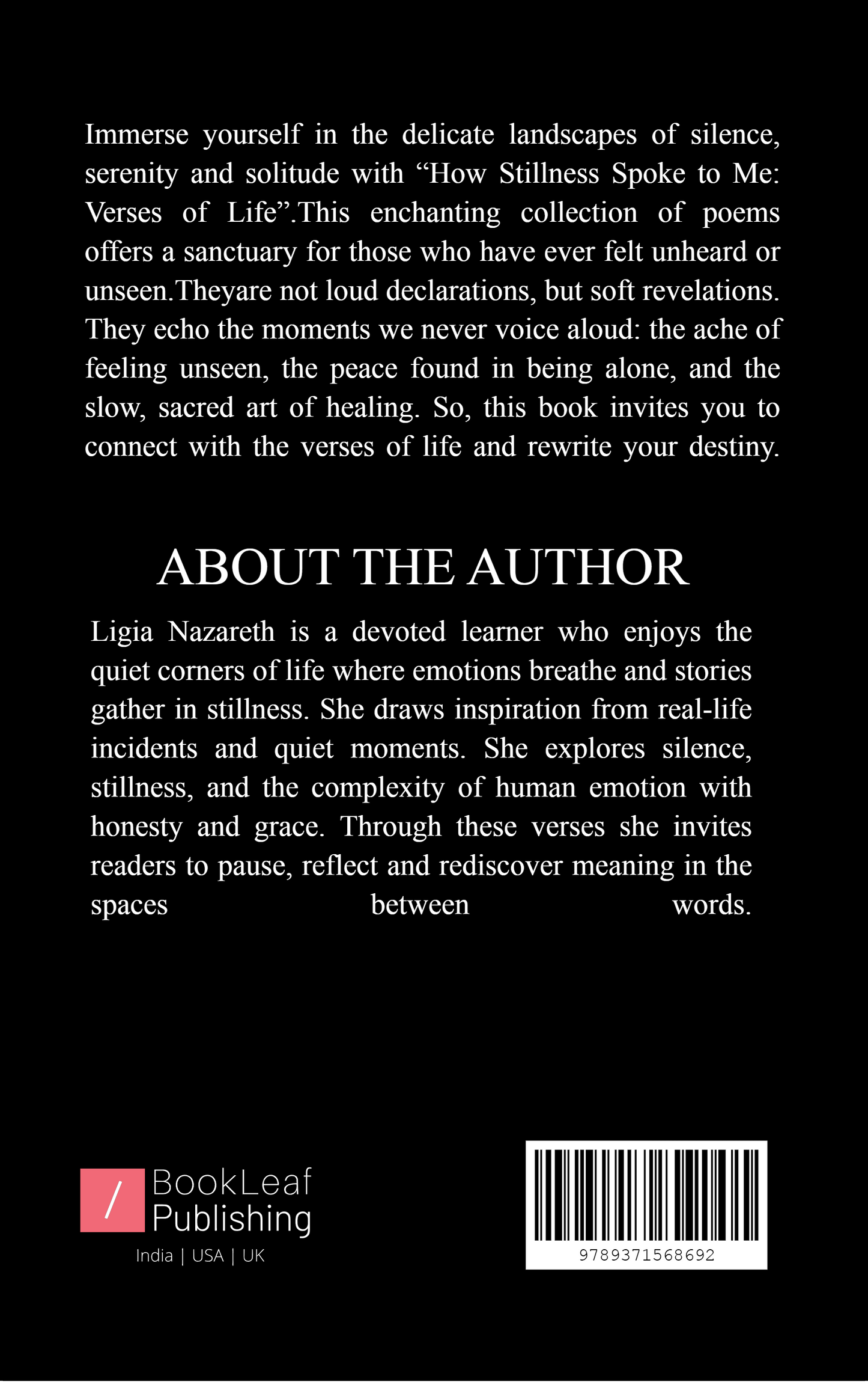 How Stillness Spoke to Me