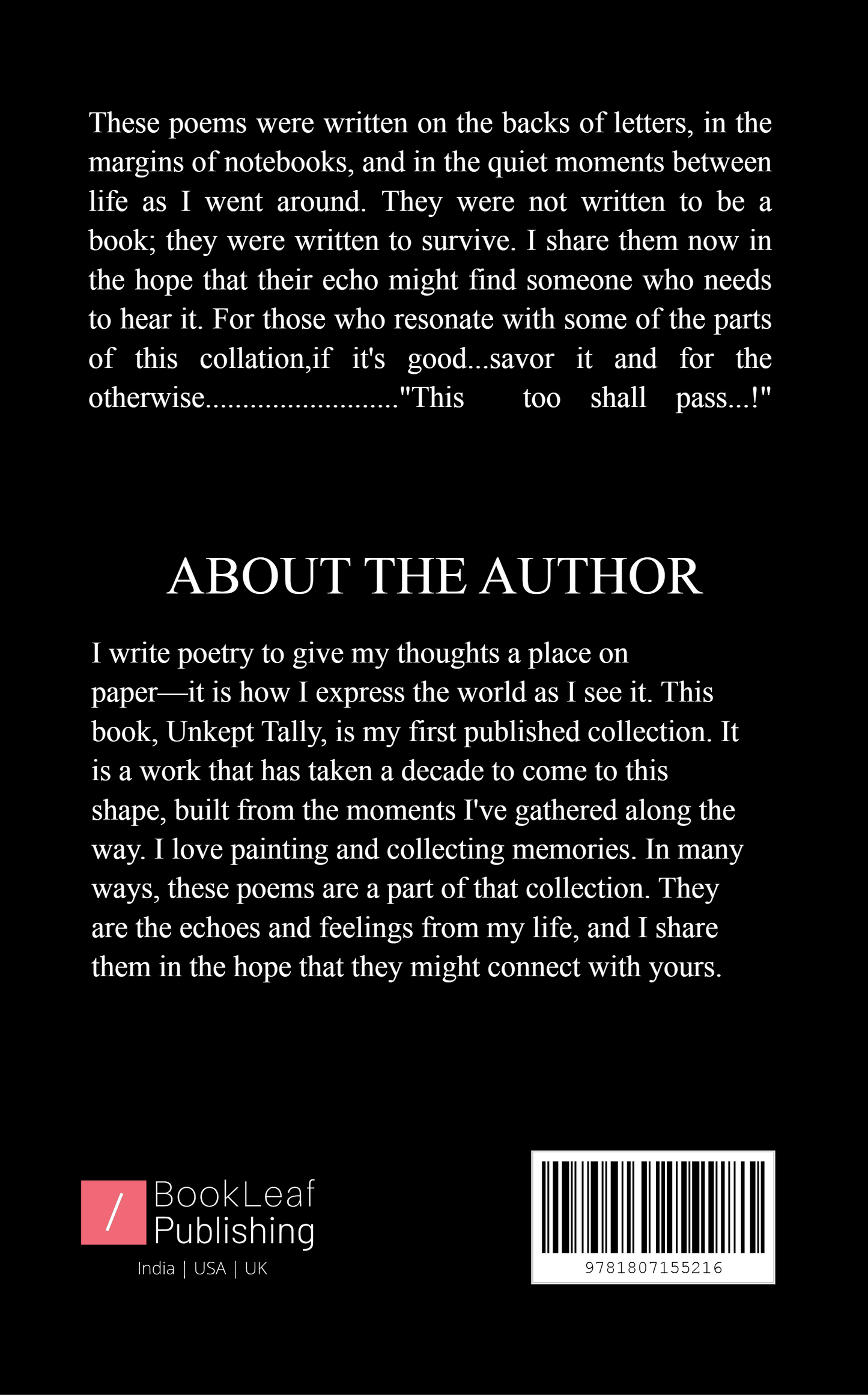 The Unkept Tally