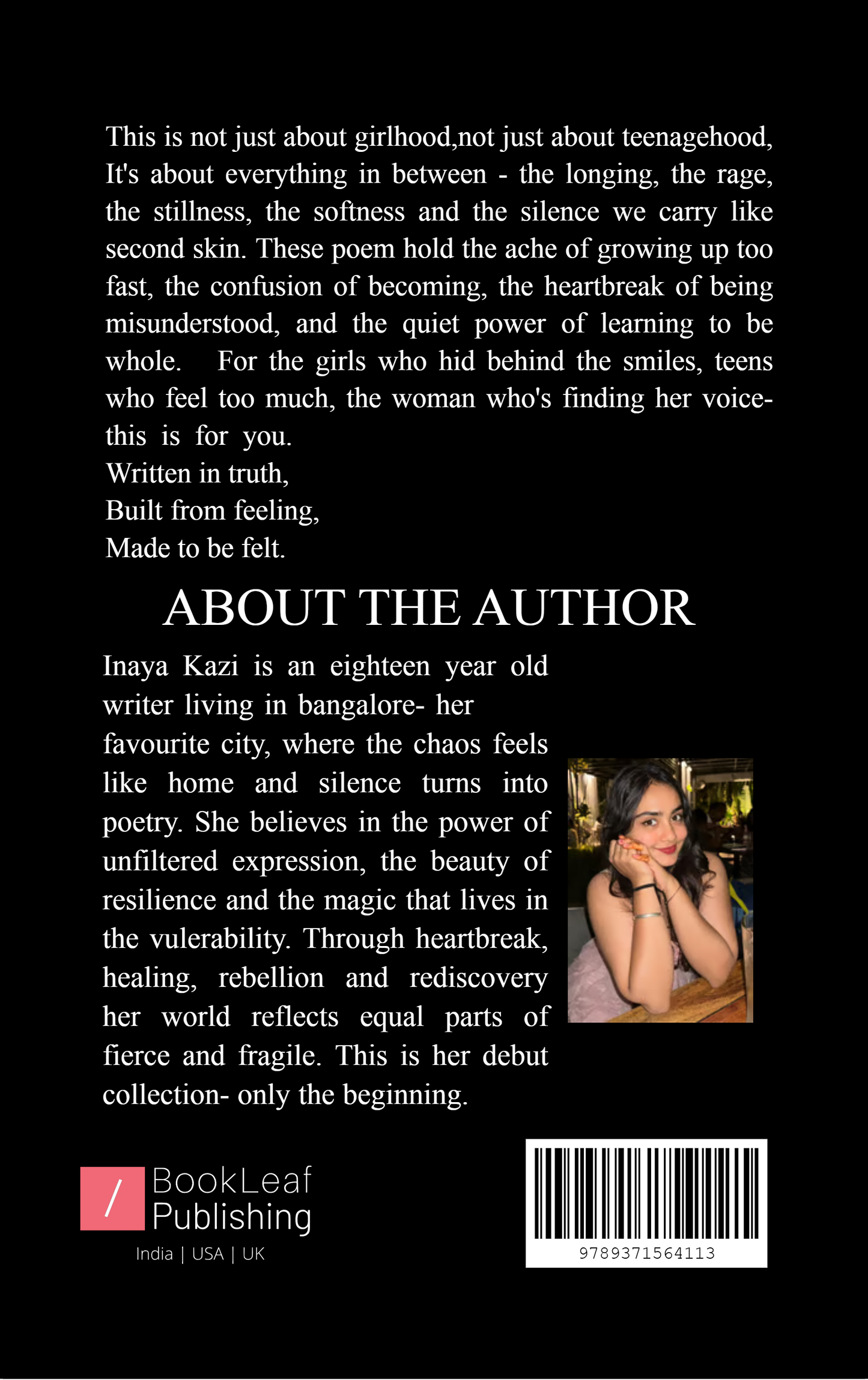 I felt, therefore I am.