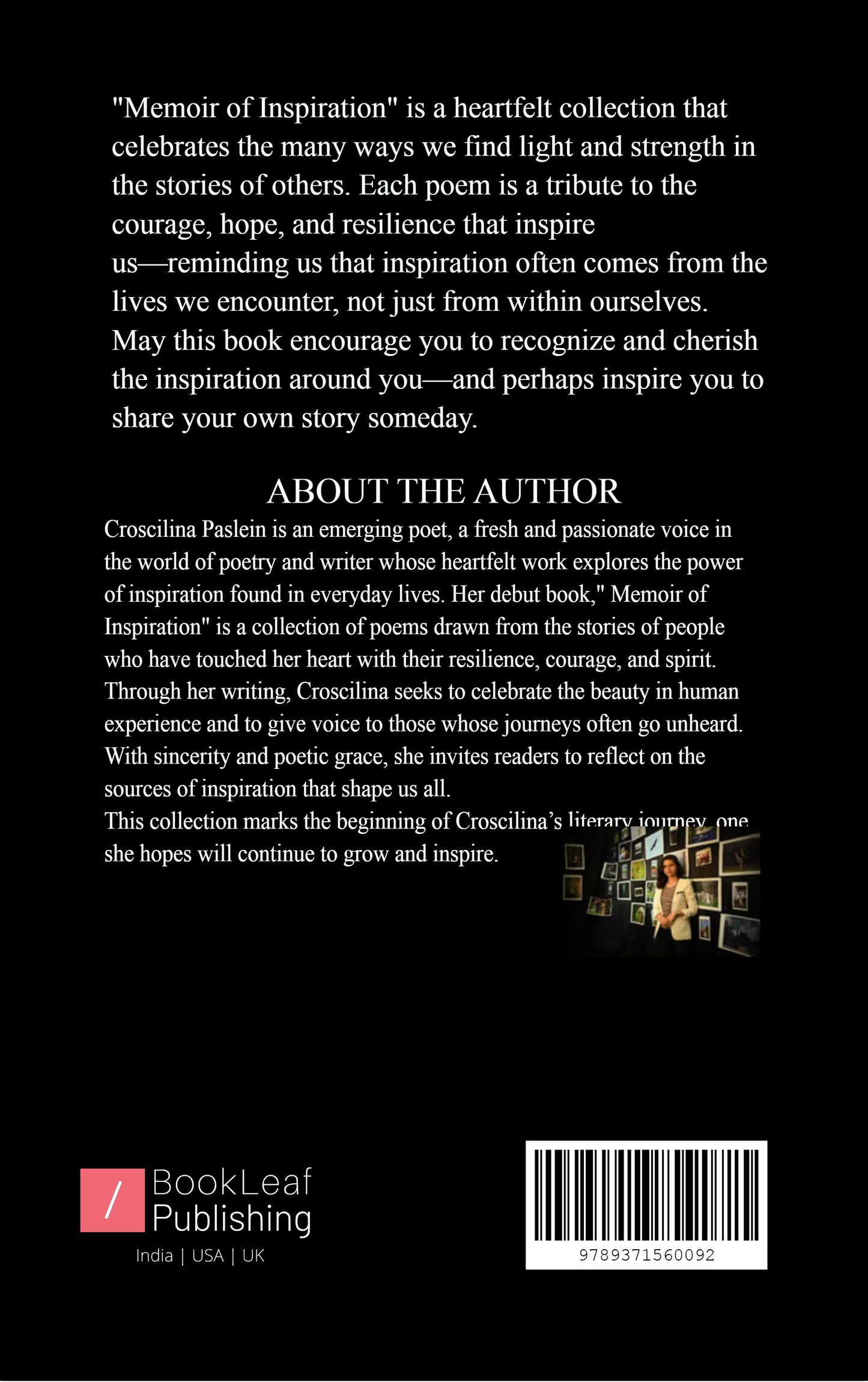 MEMOIR OF INSPIRATION