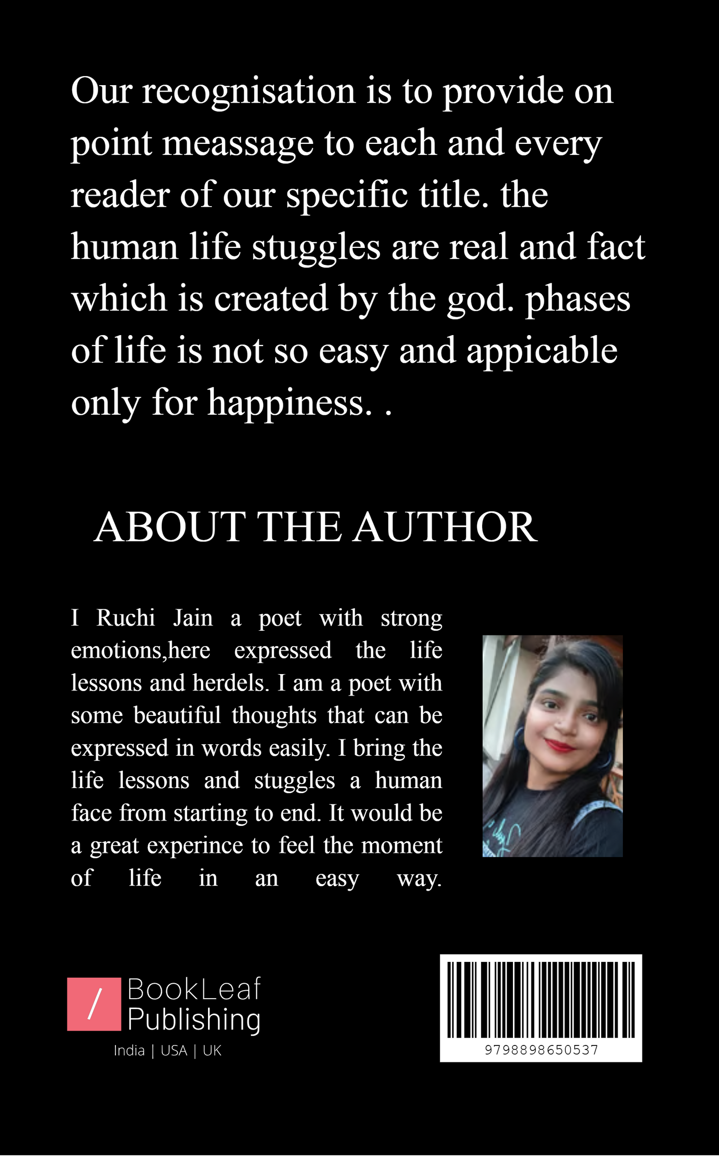 मनुष्य जीवन: एक संघर्ष