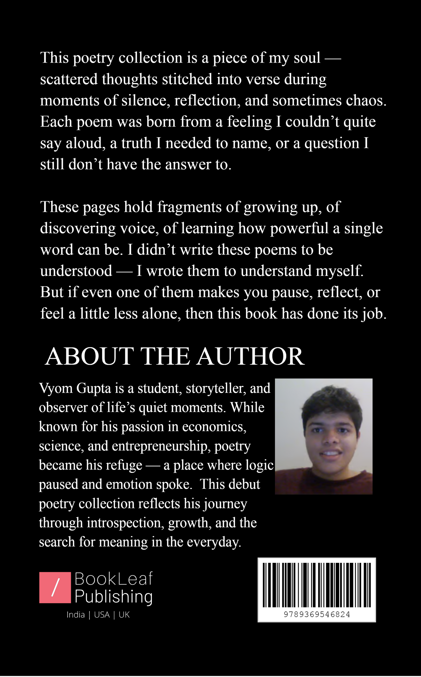 My Universe in Verse