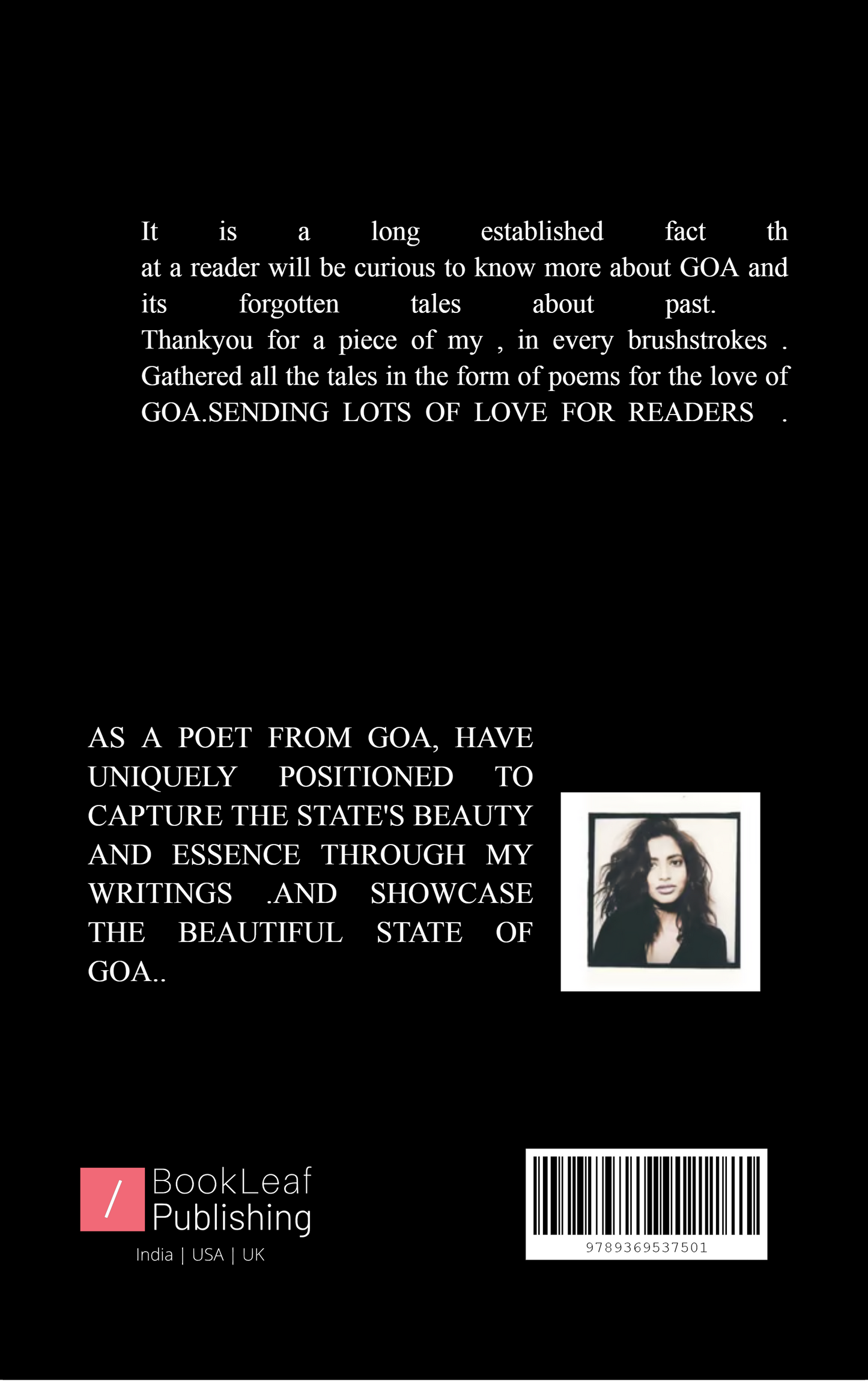 Goan odyssey : Poems from ❤️