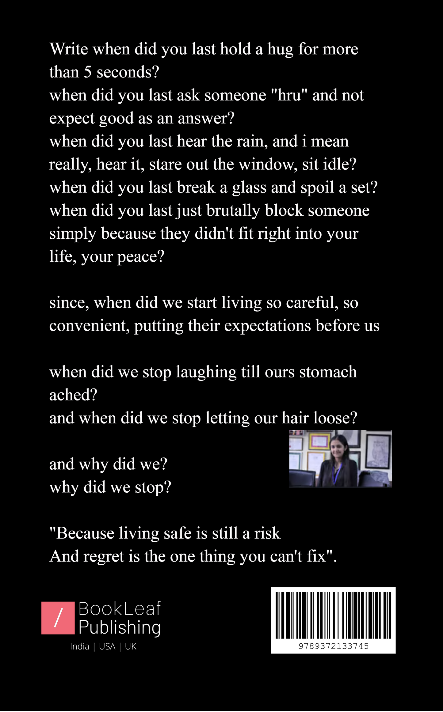 now that I look back...