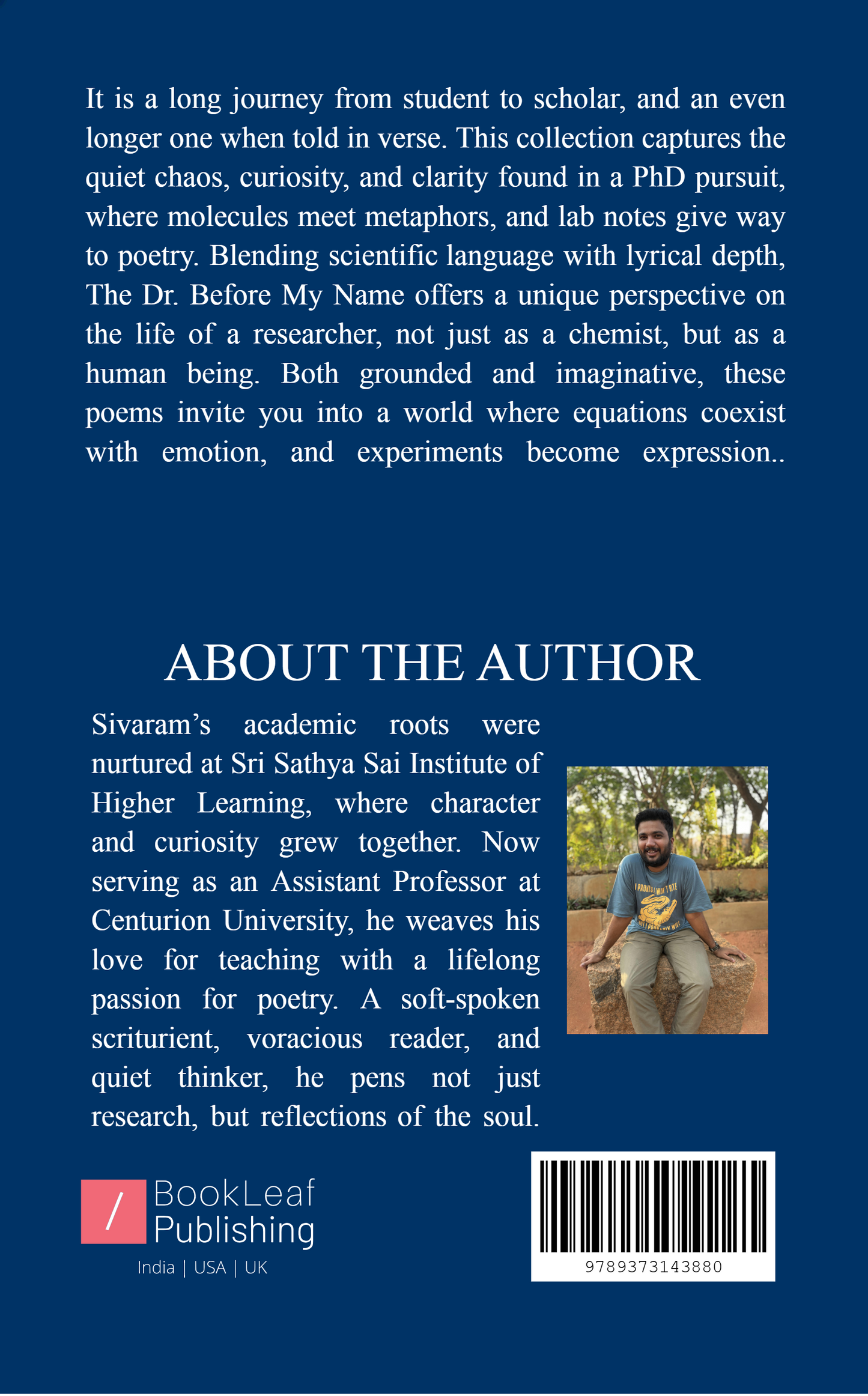 The Dr. Before My Name