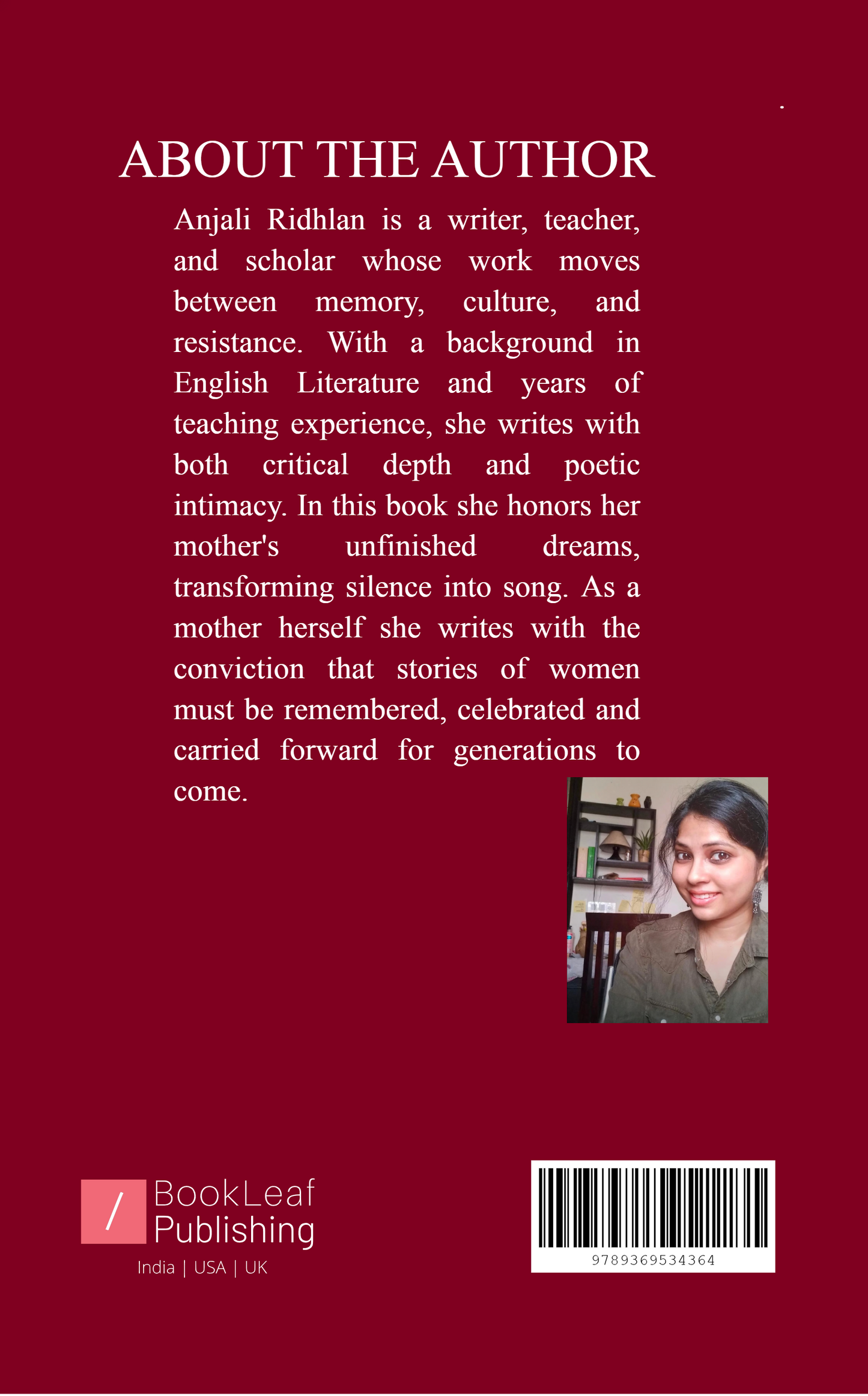 A Mother’s Breath, A Daughter’s Song