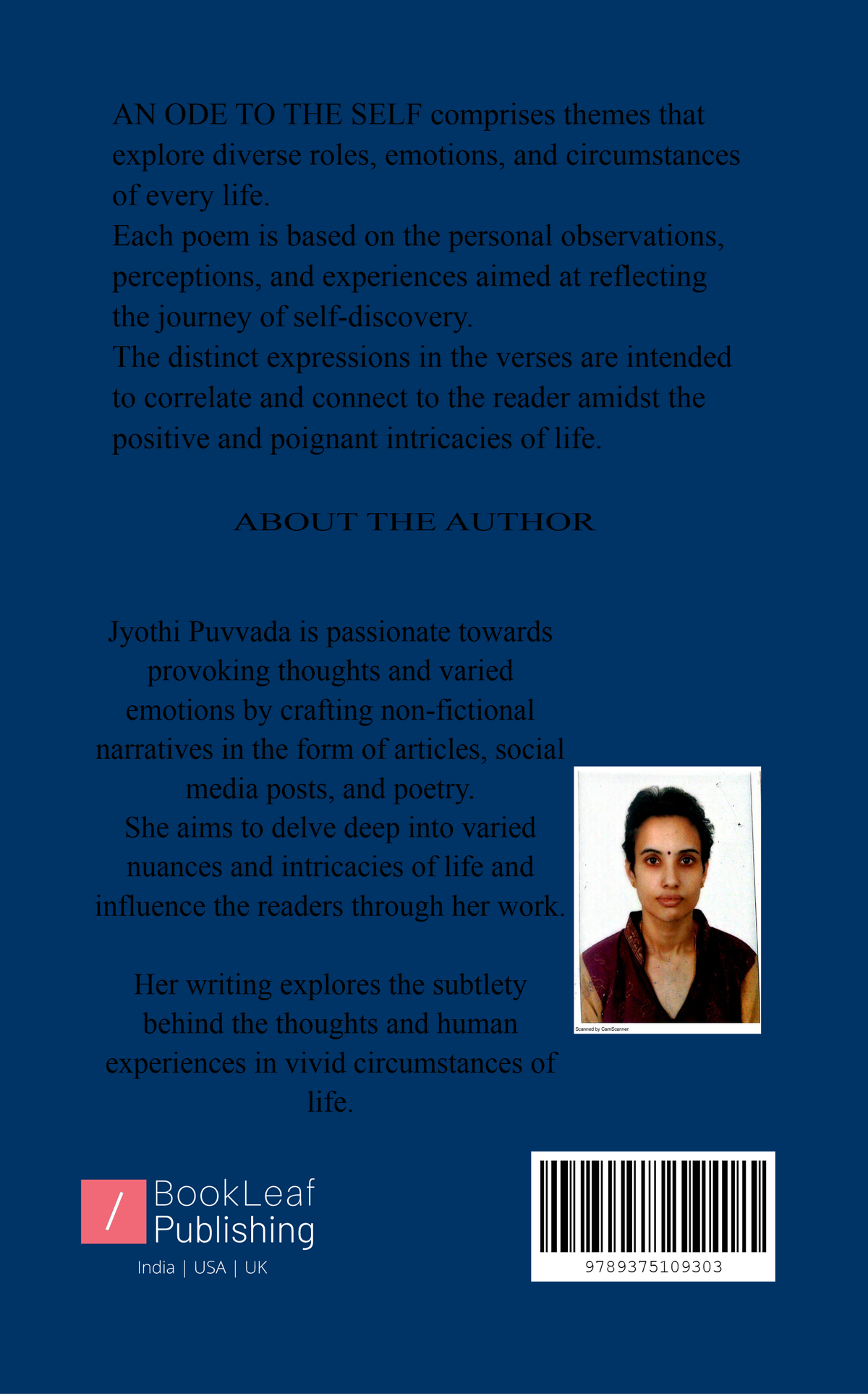 AN ODE TO THE SELF