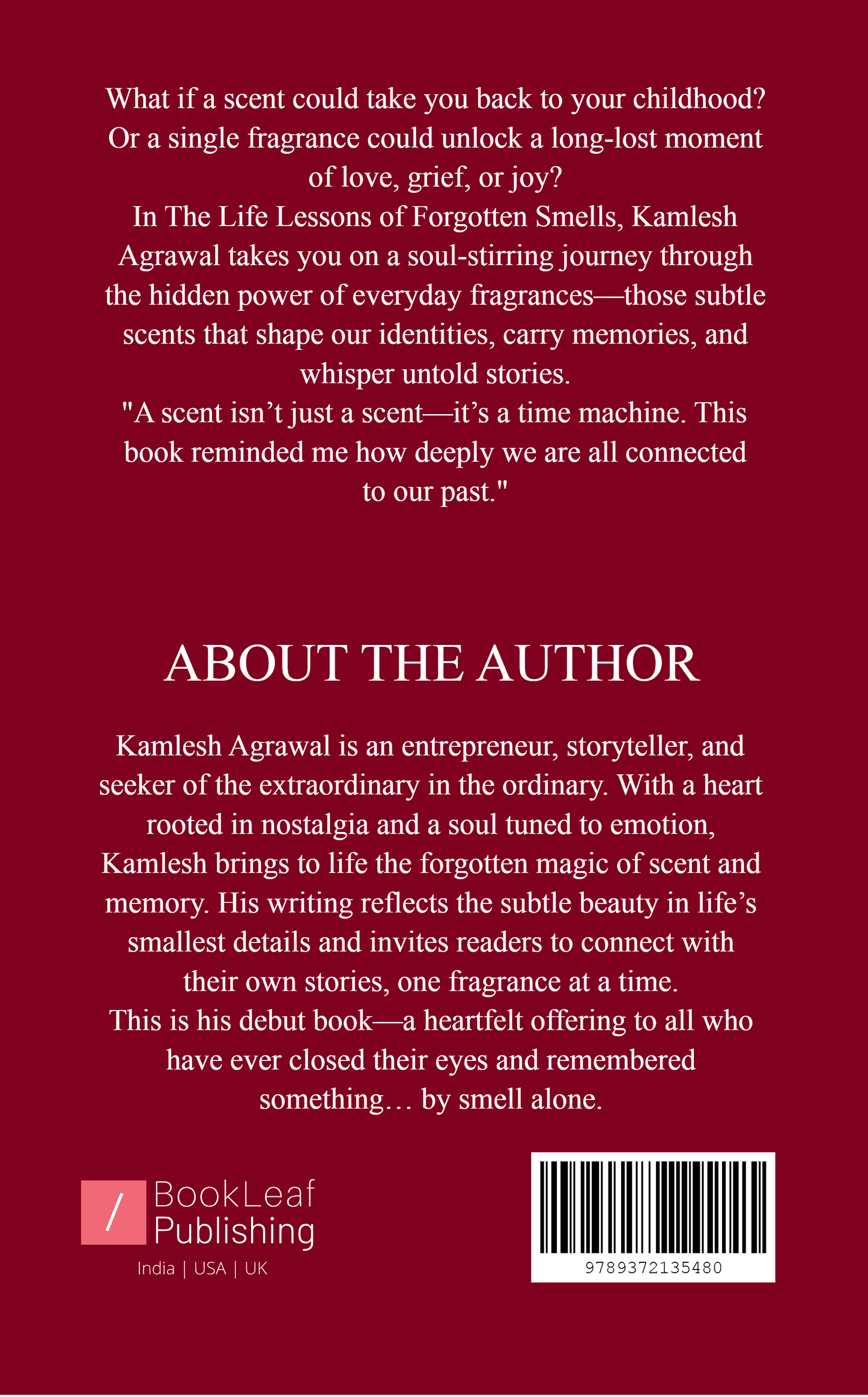 The Life Lessons of Forgotten Smells