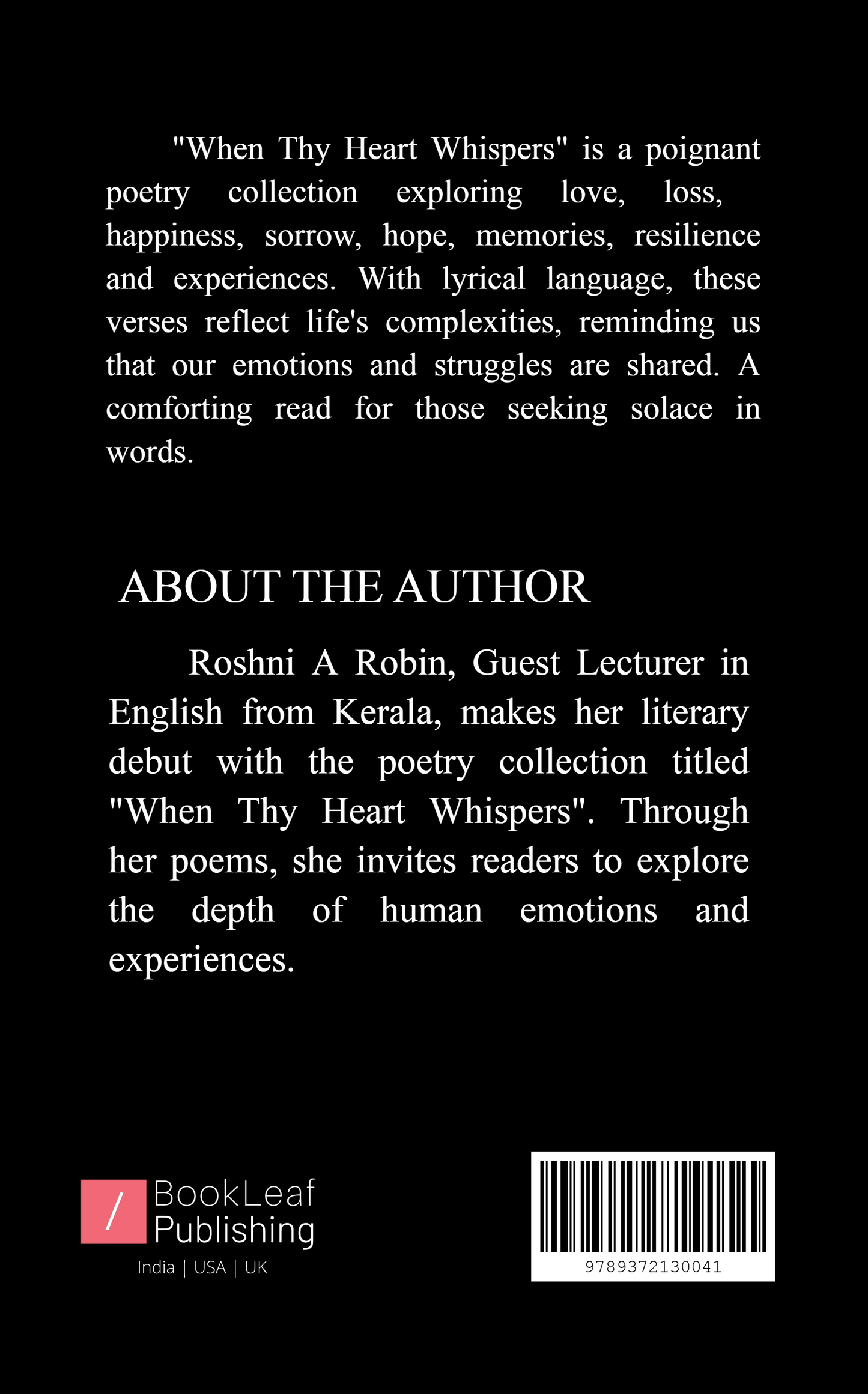 When Thy Heart Whispers