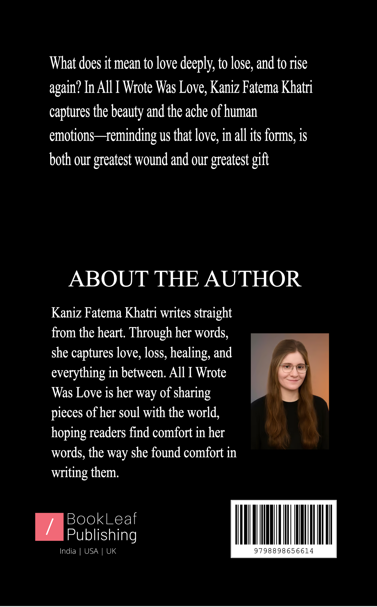 All I Wrote Was Love