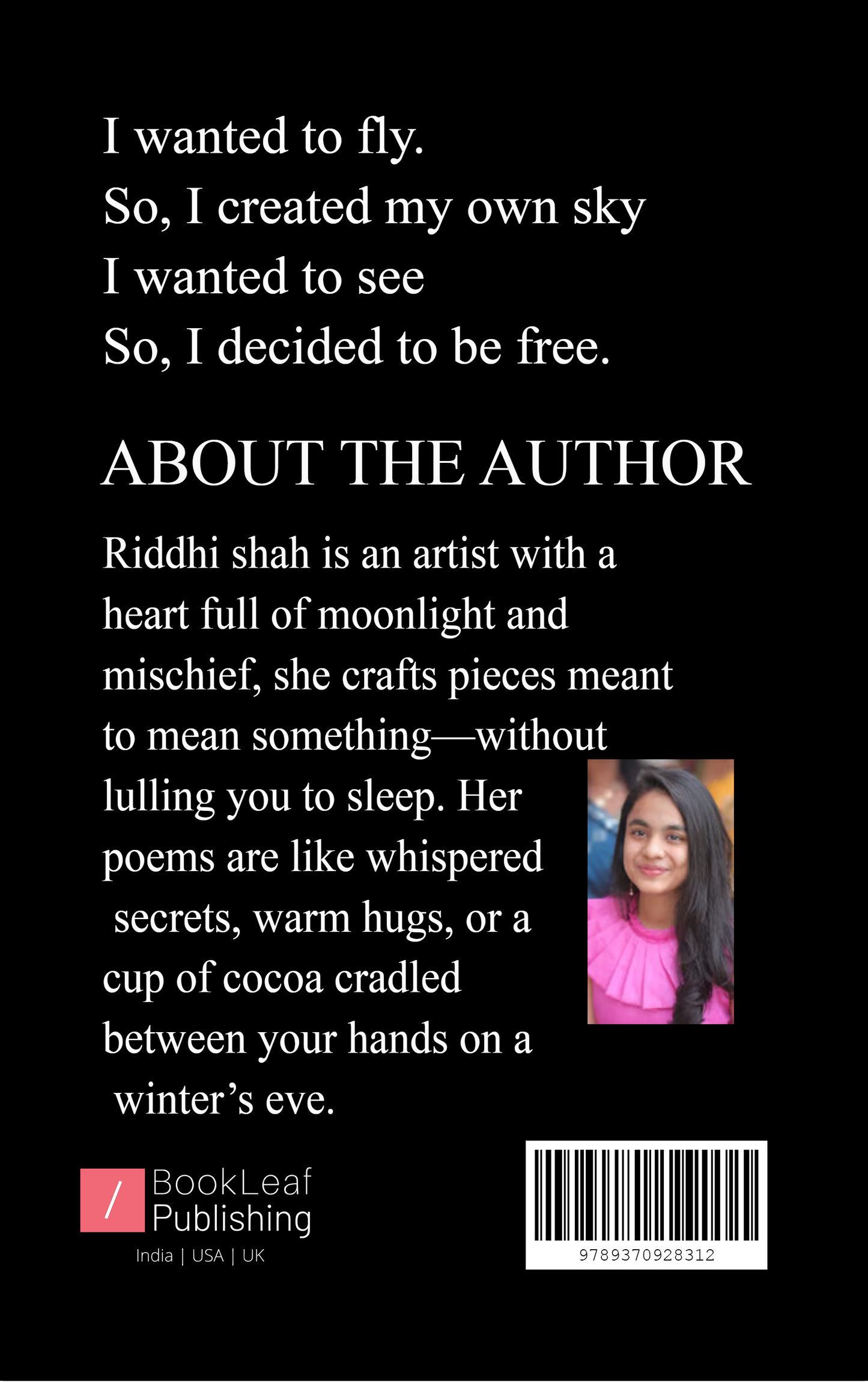 When a flower gets its wings