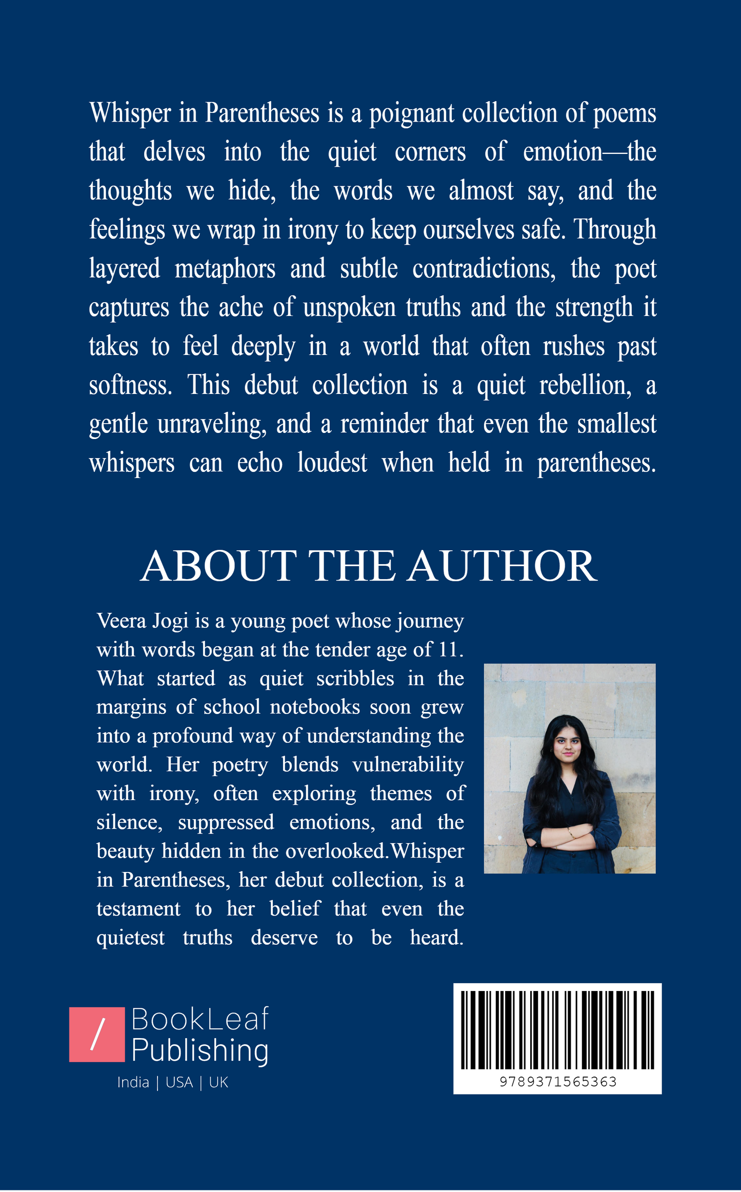 whispers in parentheses