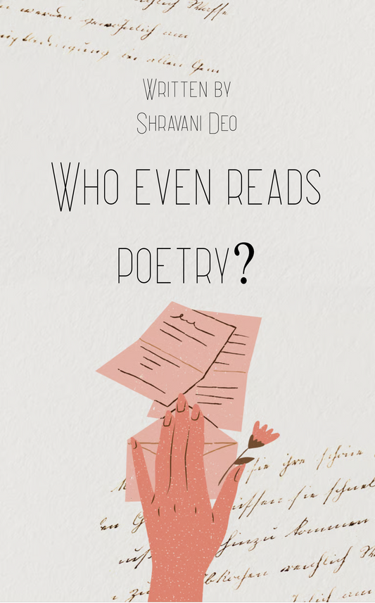 Who even reads poetry?
