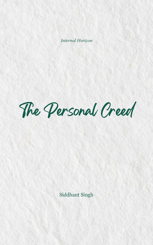 The Personal Creed
