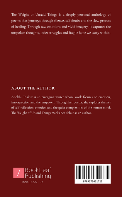 The Weight of Unsaid Things