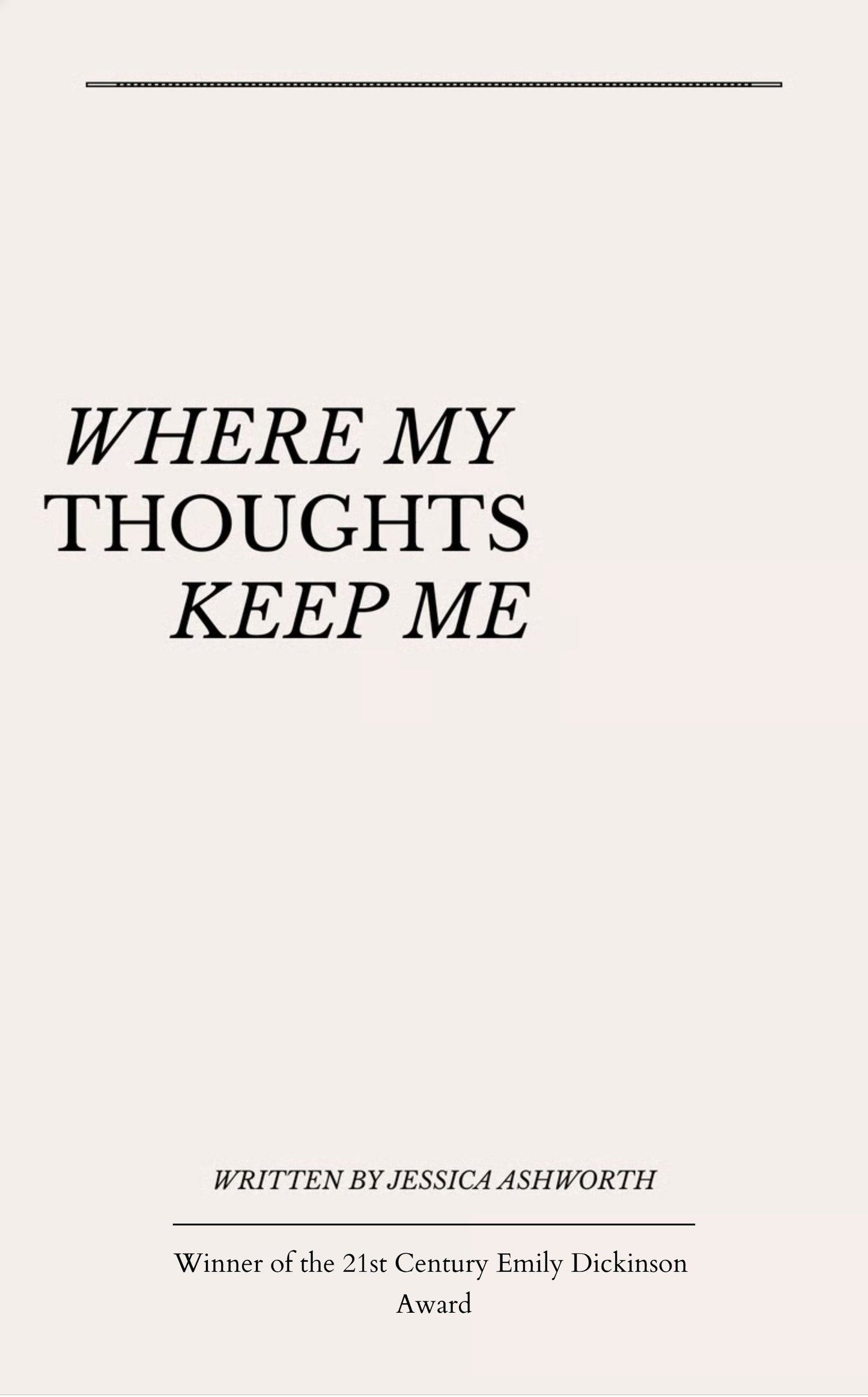 where my thoughts keep me