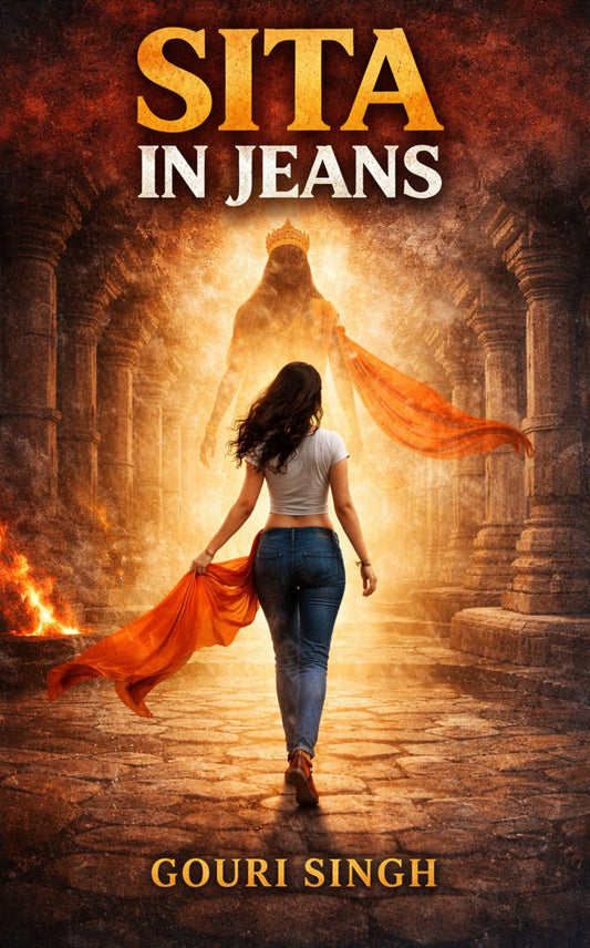 Sita in jeans