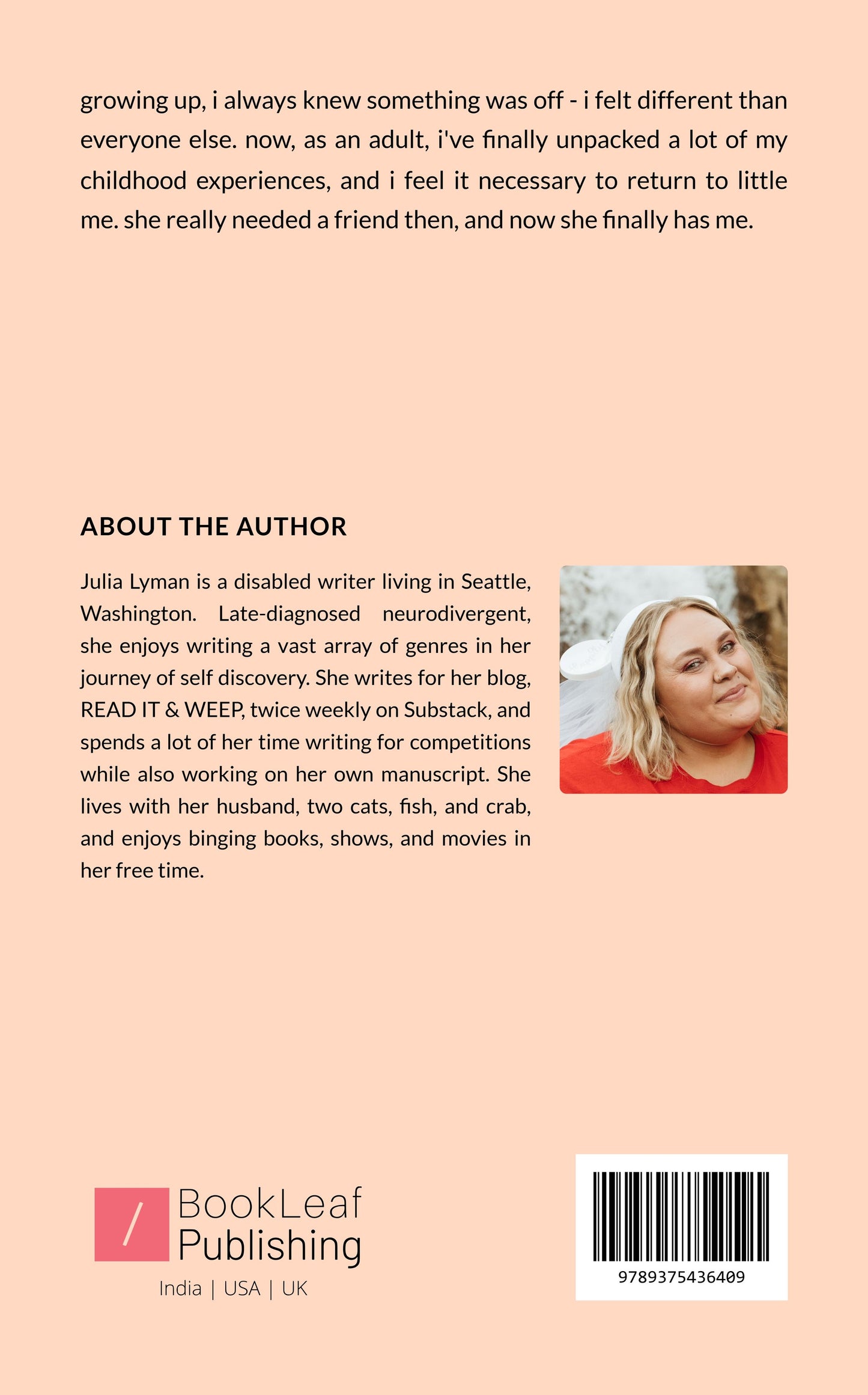 Poems to my younger self