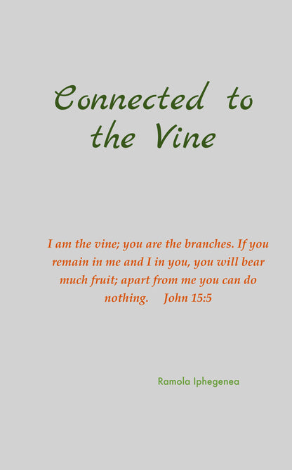 Connected to the Vine