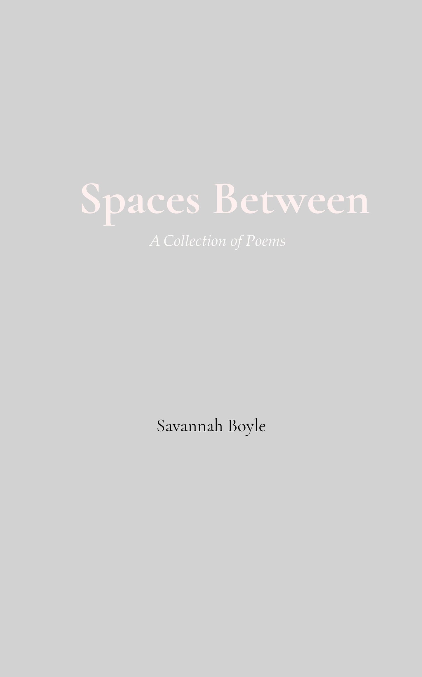 Spaces Between