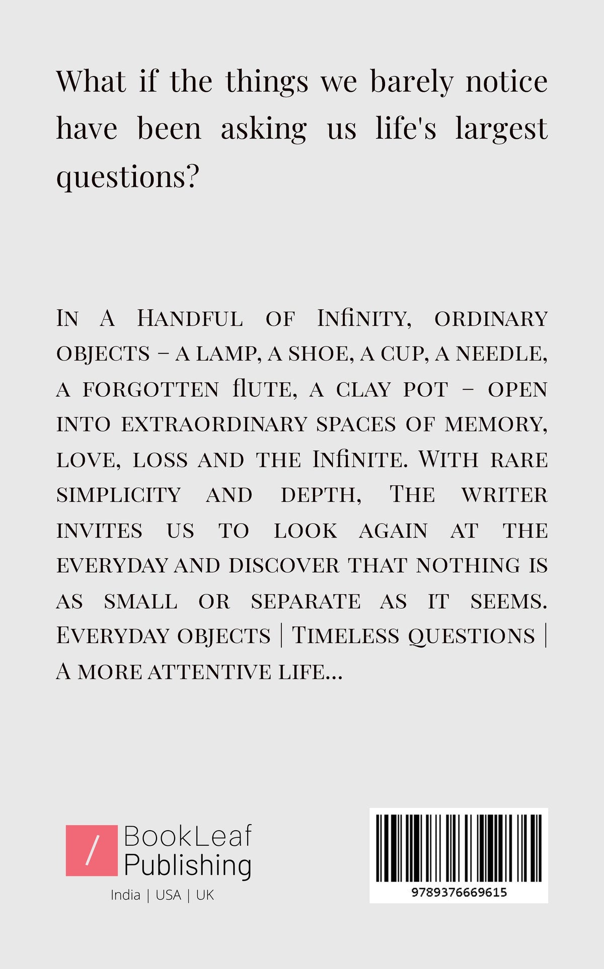 A Handful of Infinity