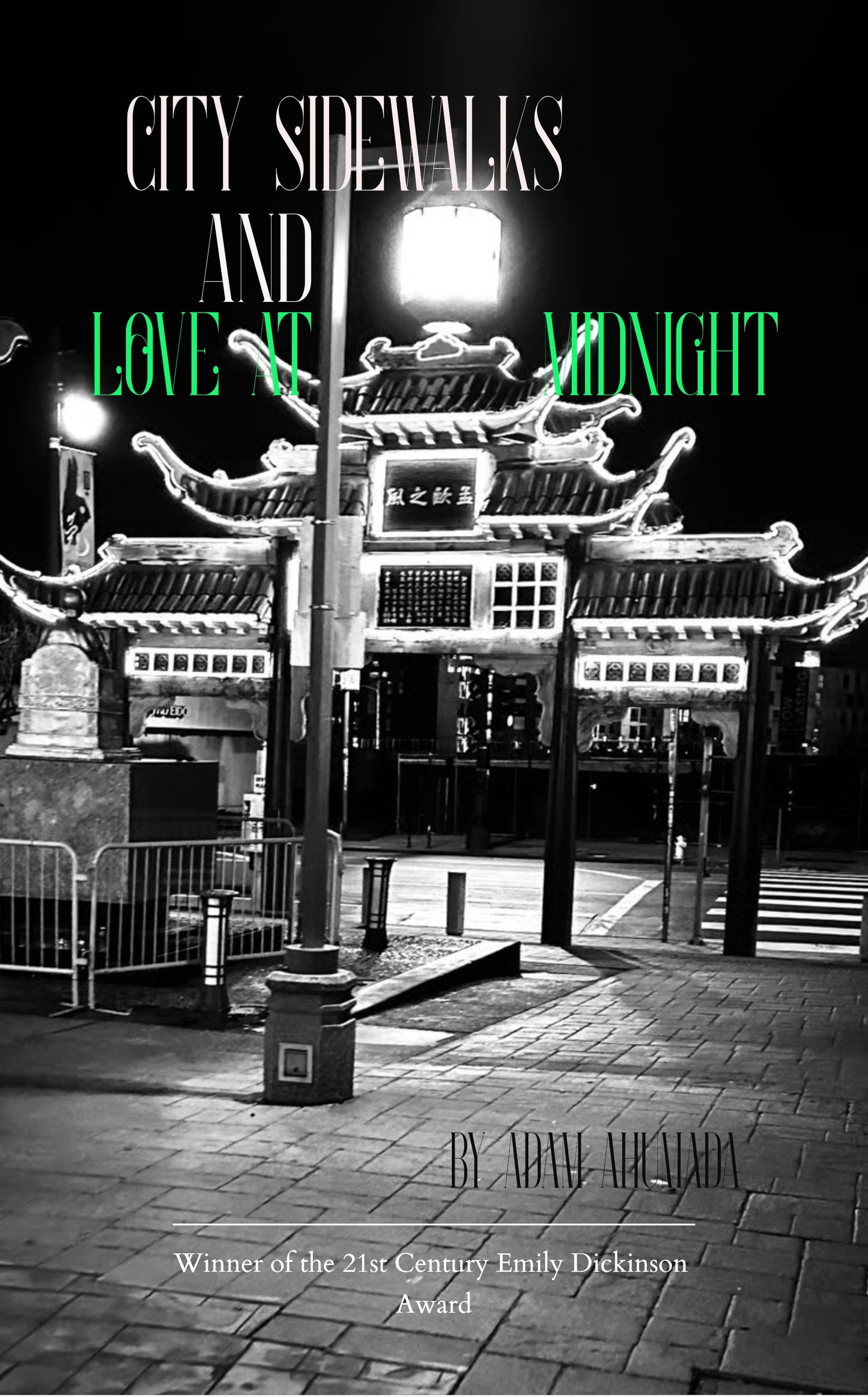 City sidewalks and love at midnight