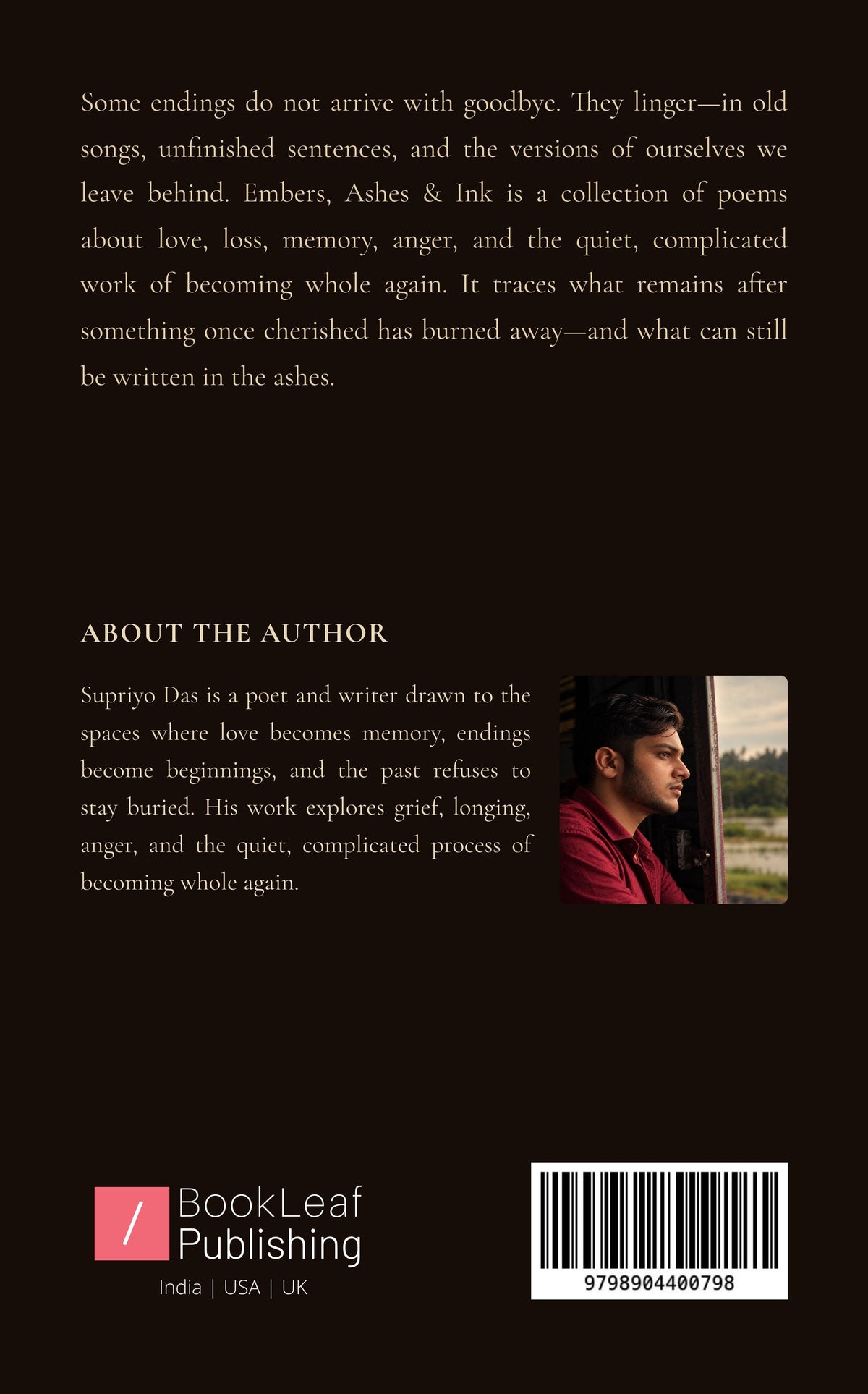EMBERS, ASHES & INK