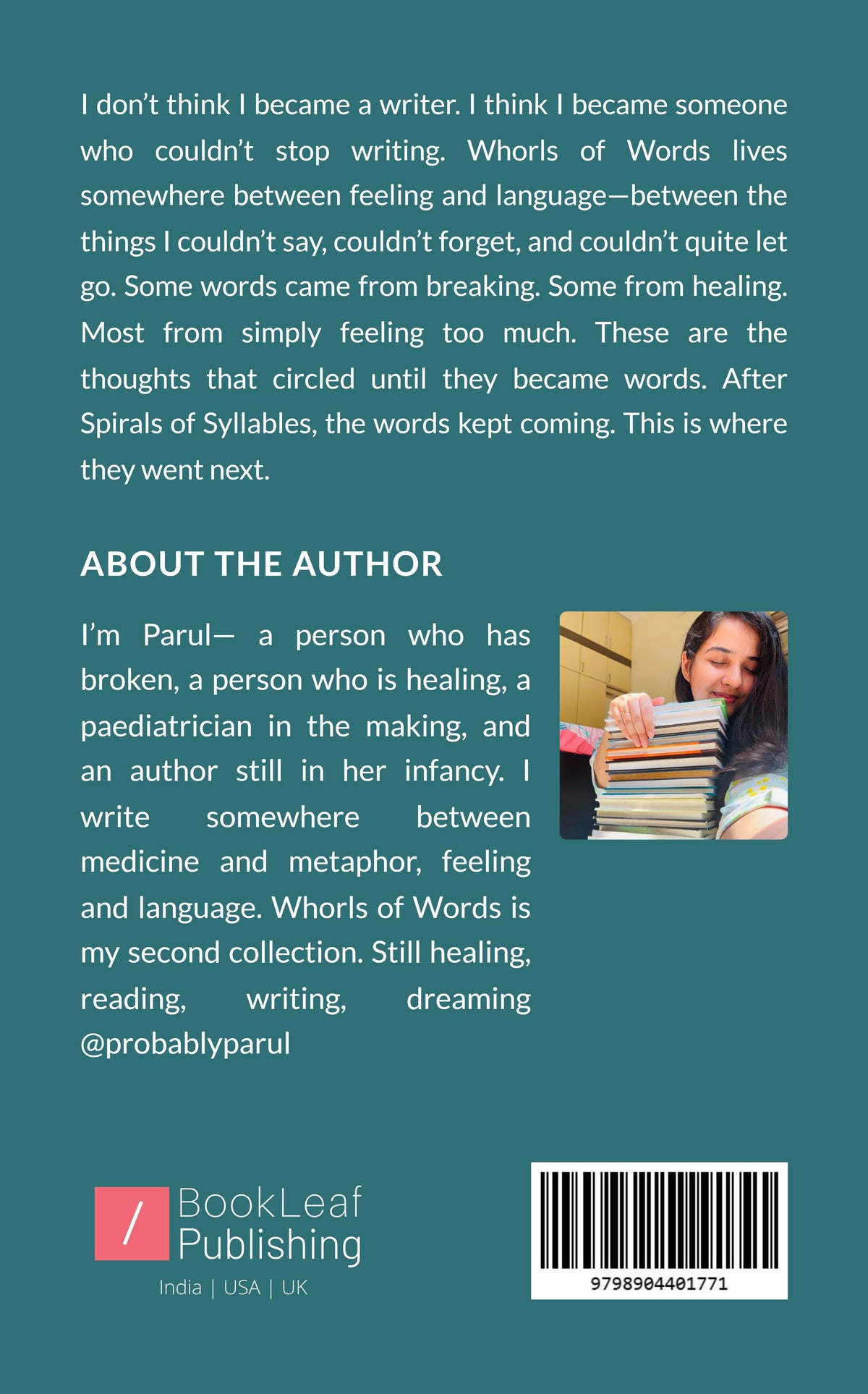 WHORLS OF WORDS