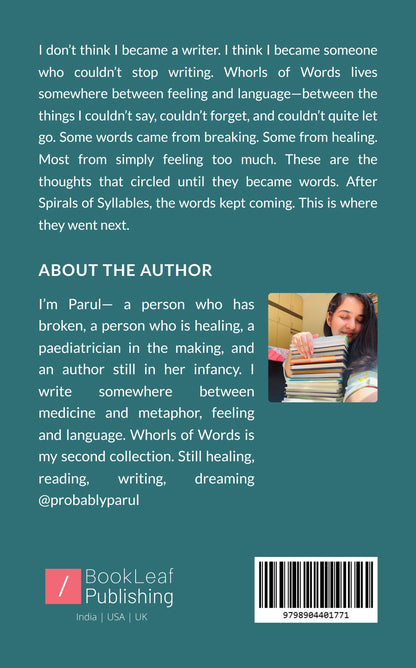 WHORLS OF WORDS