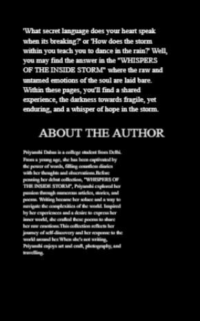 WHISPERS OF THE INSIDE STORM