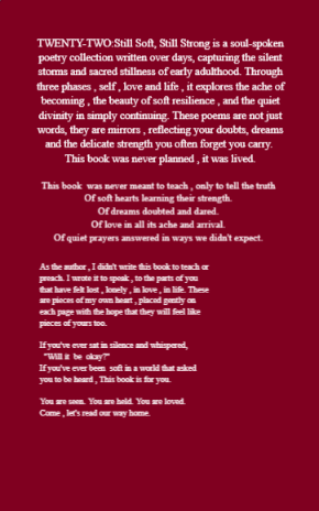 TWENTY-TWO: Still Soft , Still Strong.