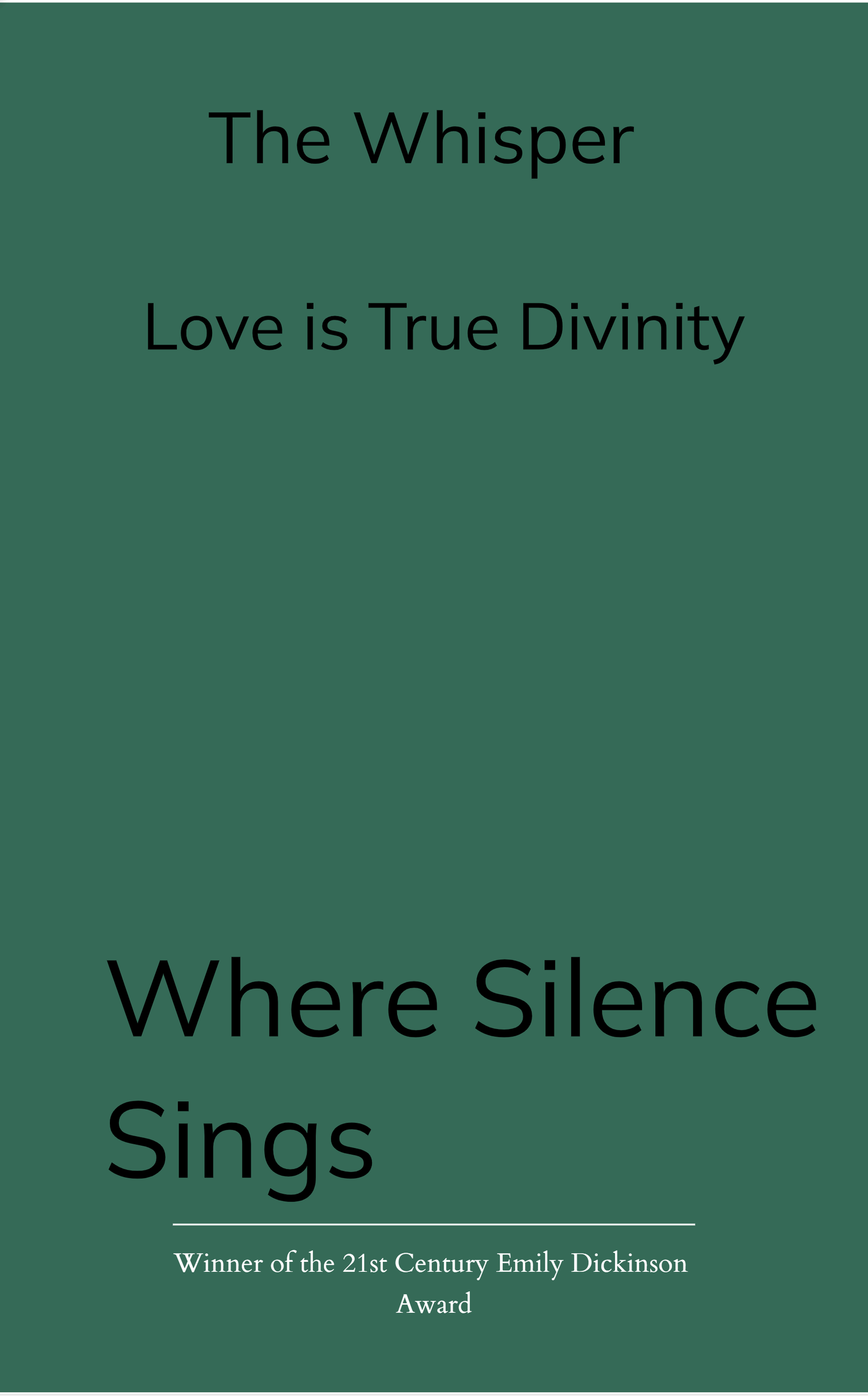 Where silence Sings