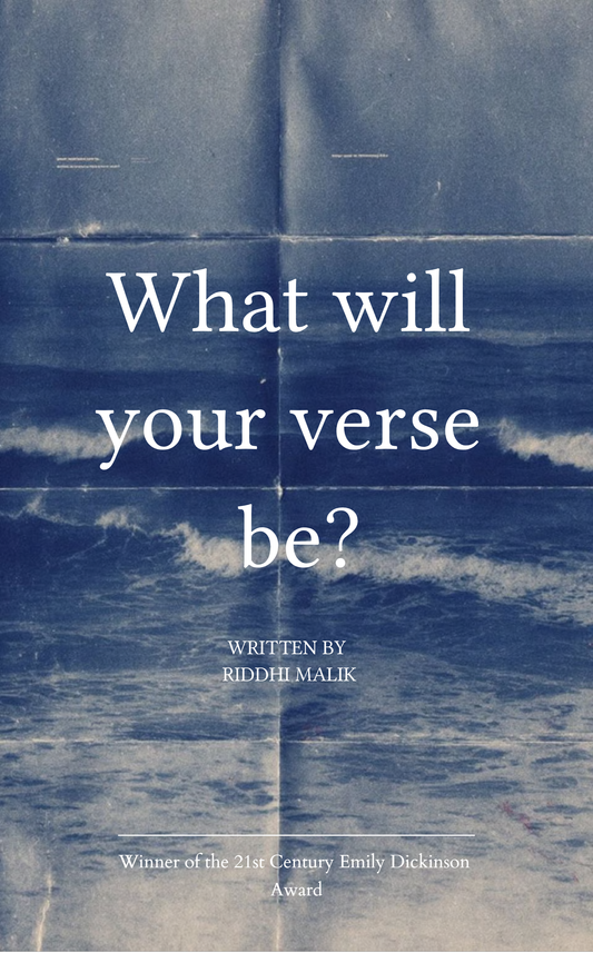 What will your verse be?